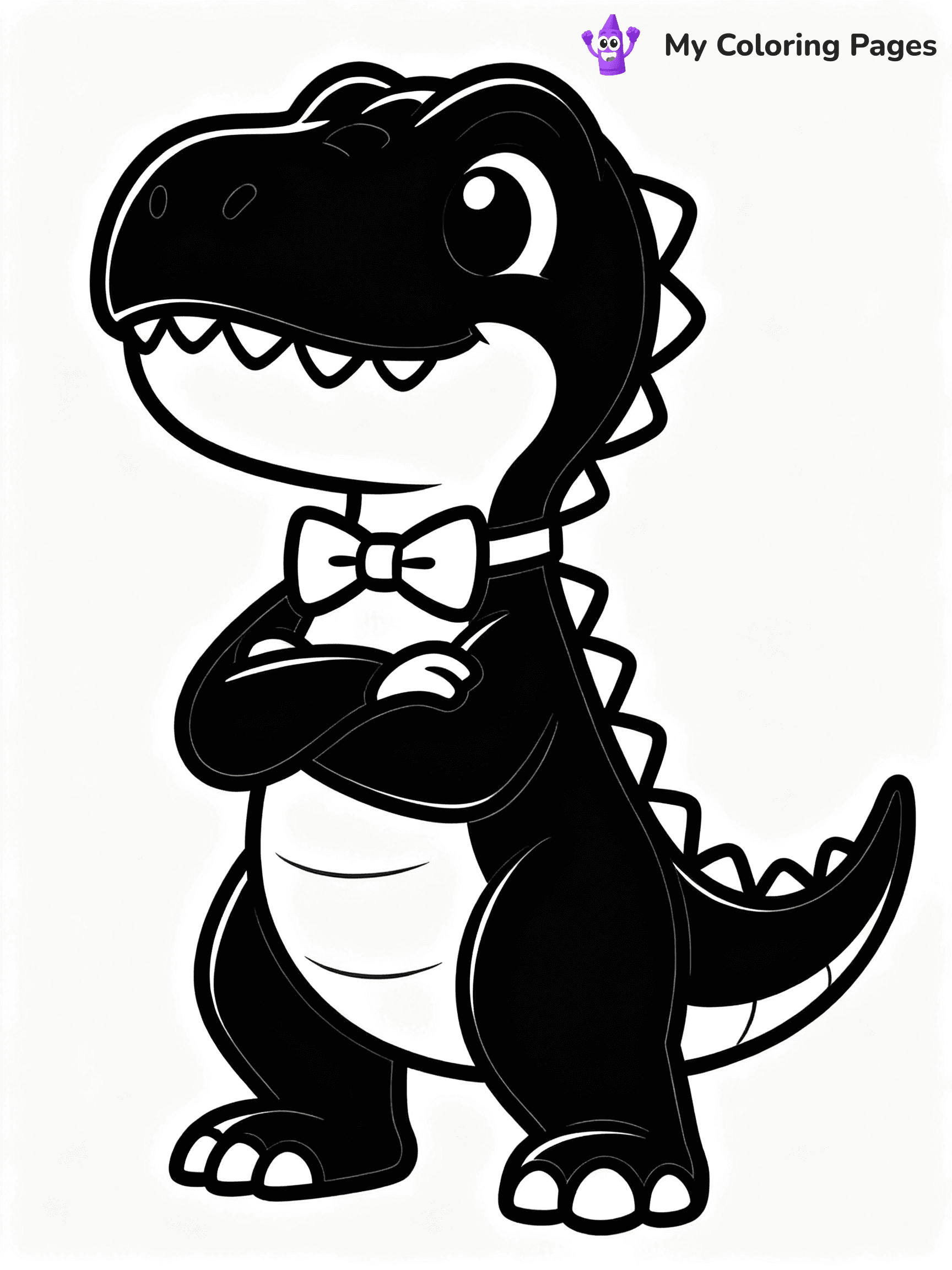 Baby Dinosaur Coloring Pages - 20