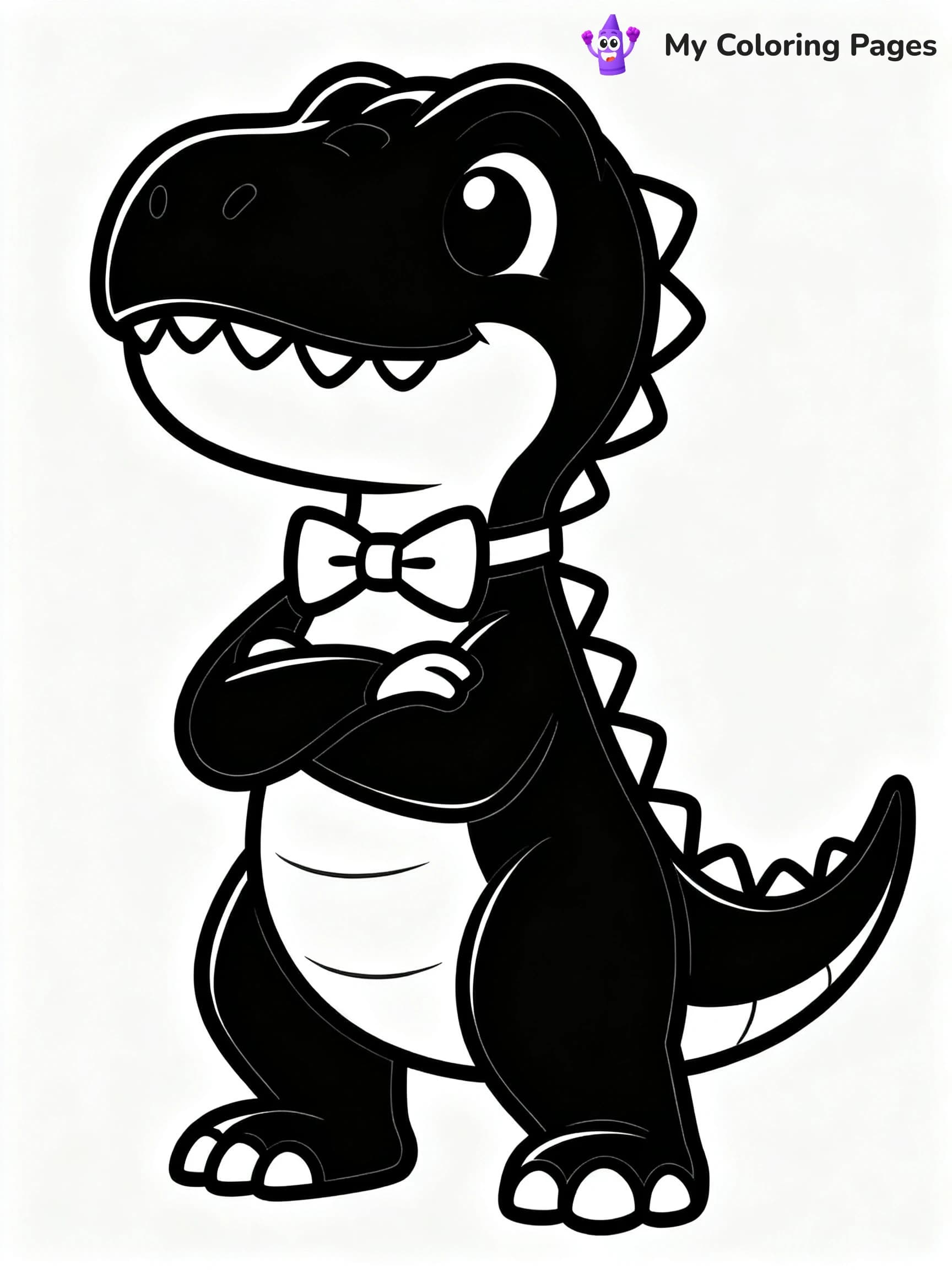 Baby Dinosaur Coloring Pages - 20
