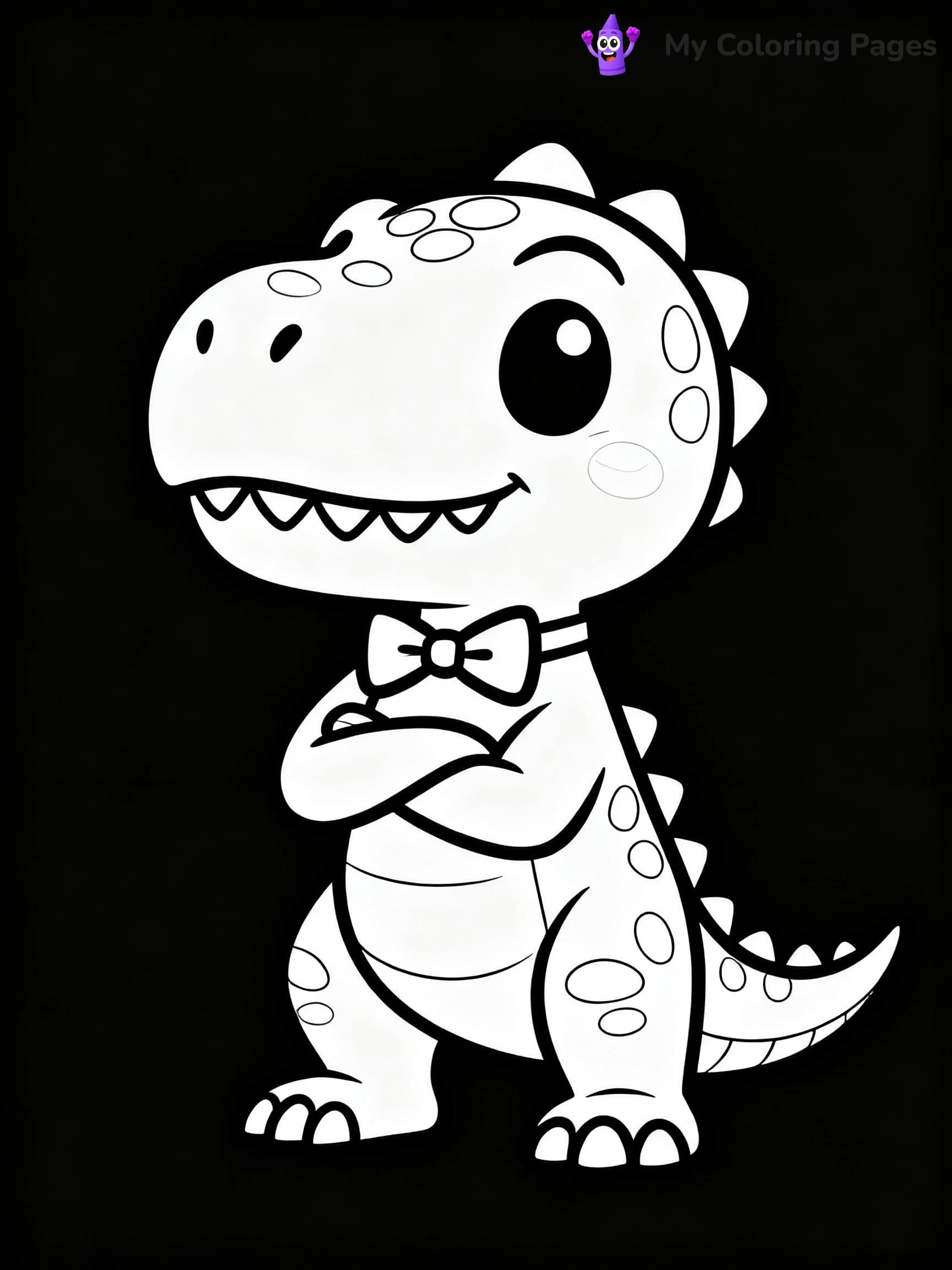 Baby Dinosaur Coloring Pages - 18