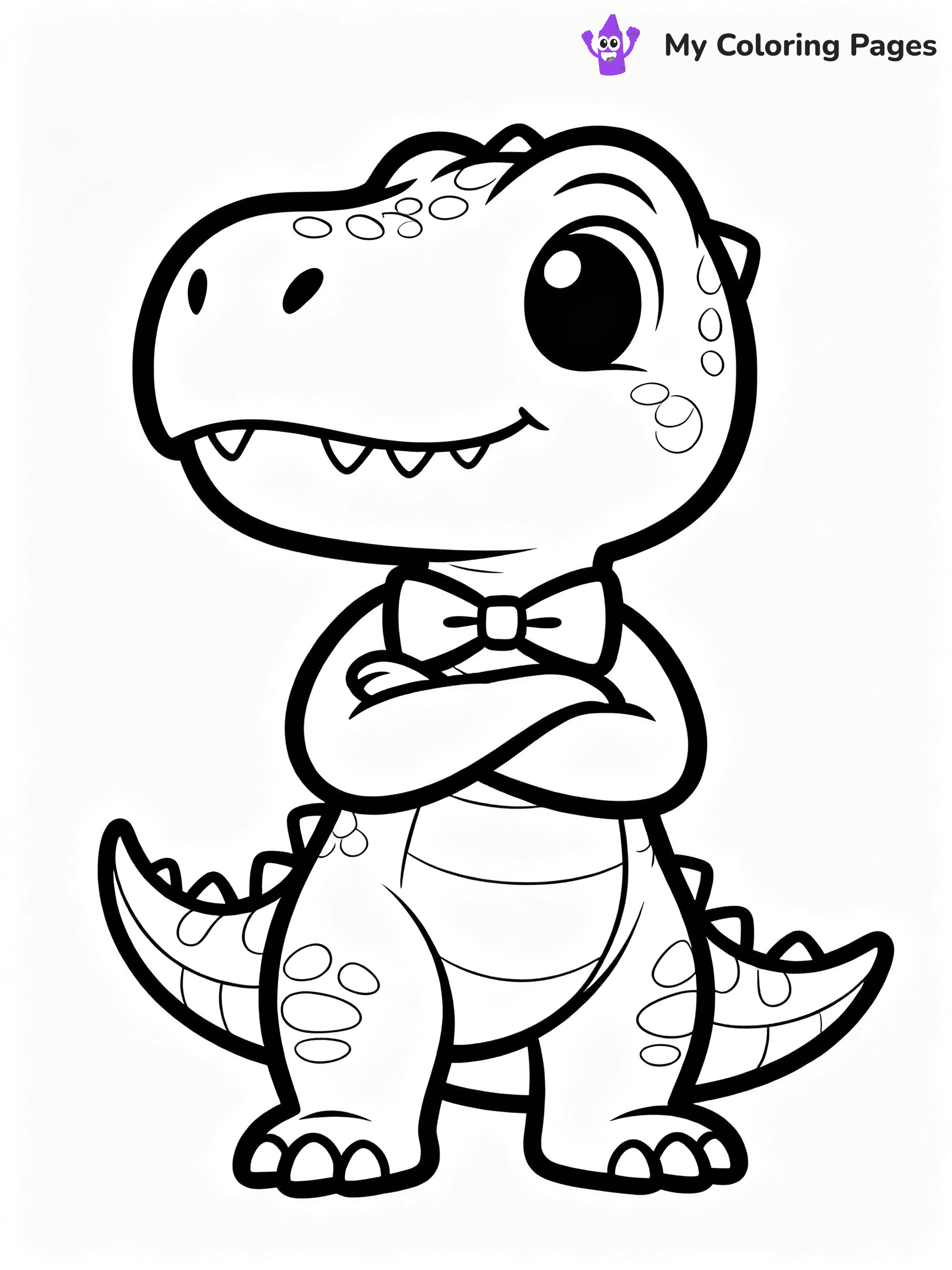 Baby Dinosaur Coloring Pages - 17