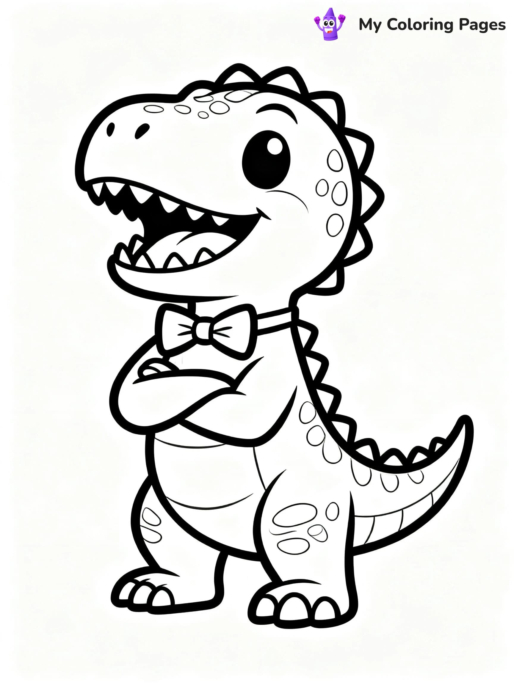 Baby Dinosaur Coloring Pages - 16