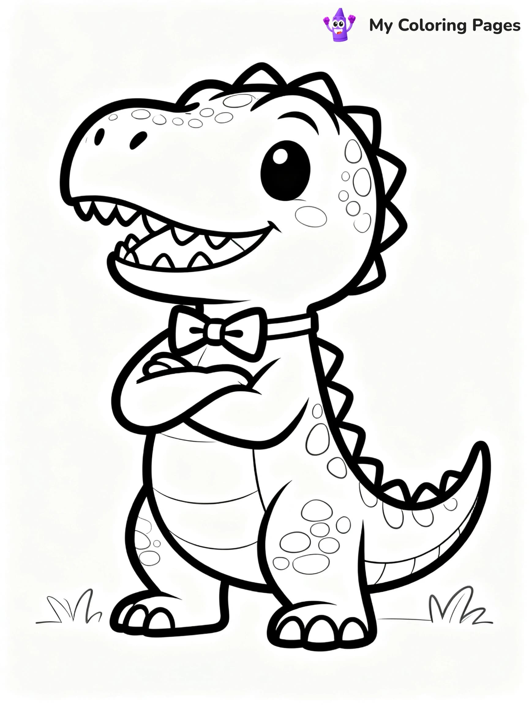 Baby Dinosaur Coloring Pages - 14