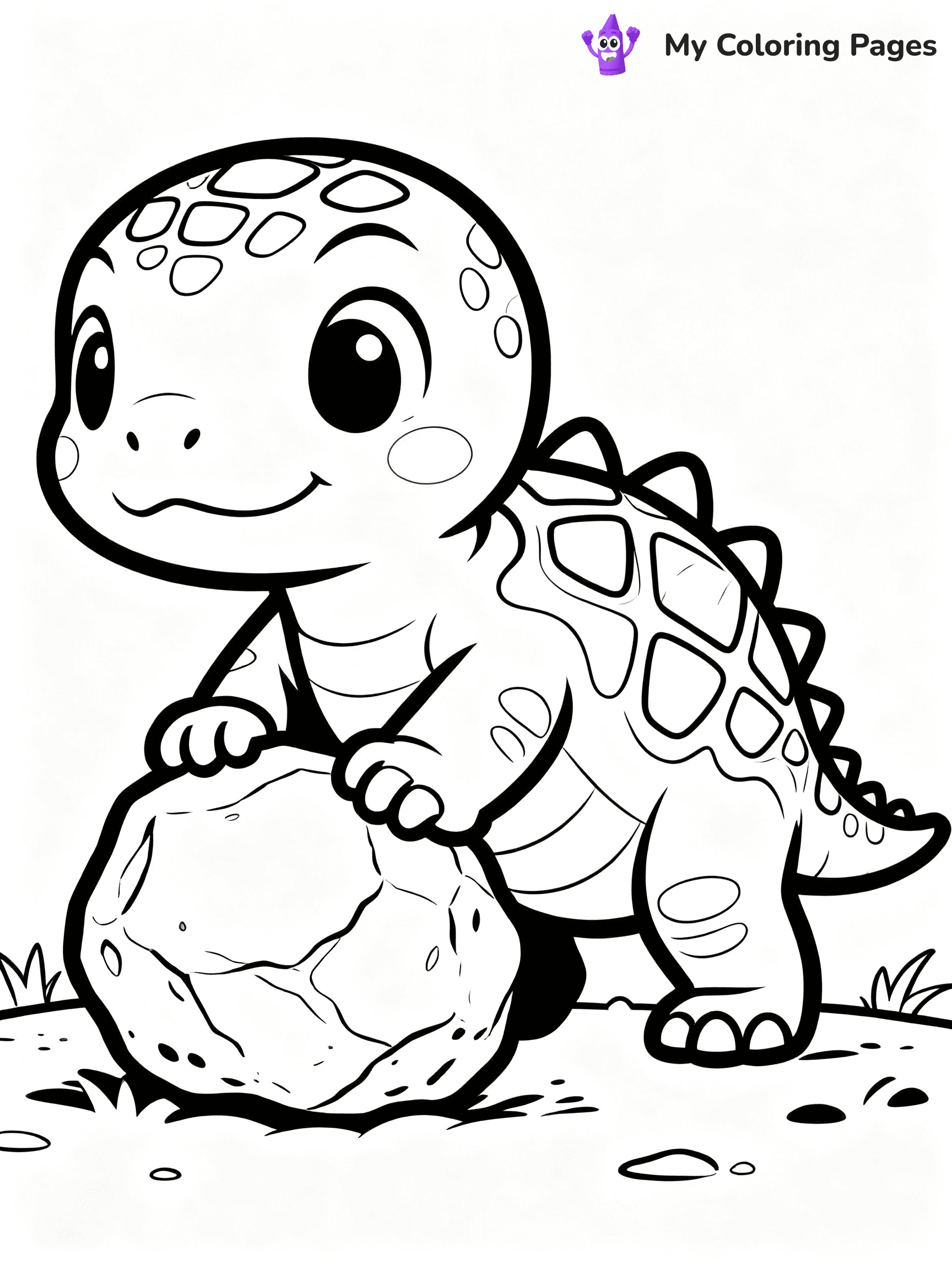 Baby Dinosaur Coloring Pages - 13