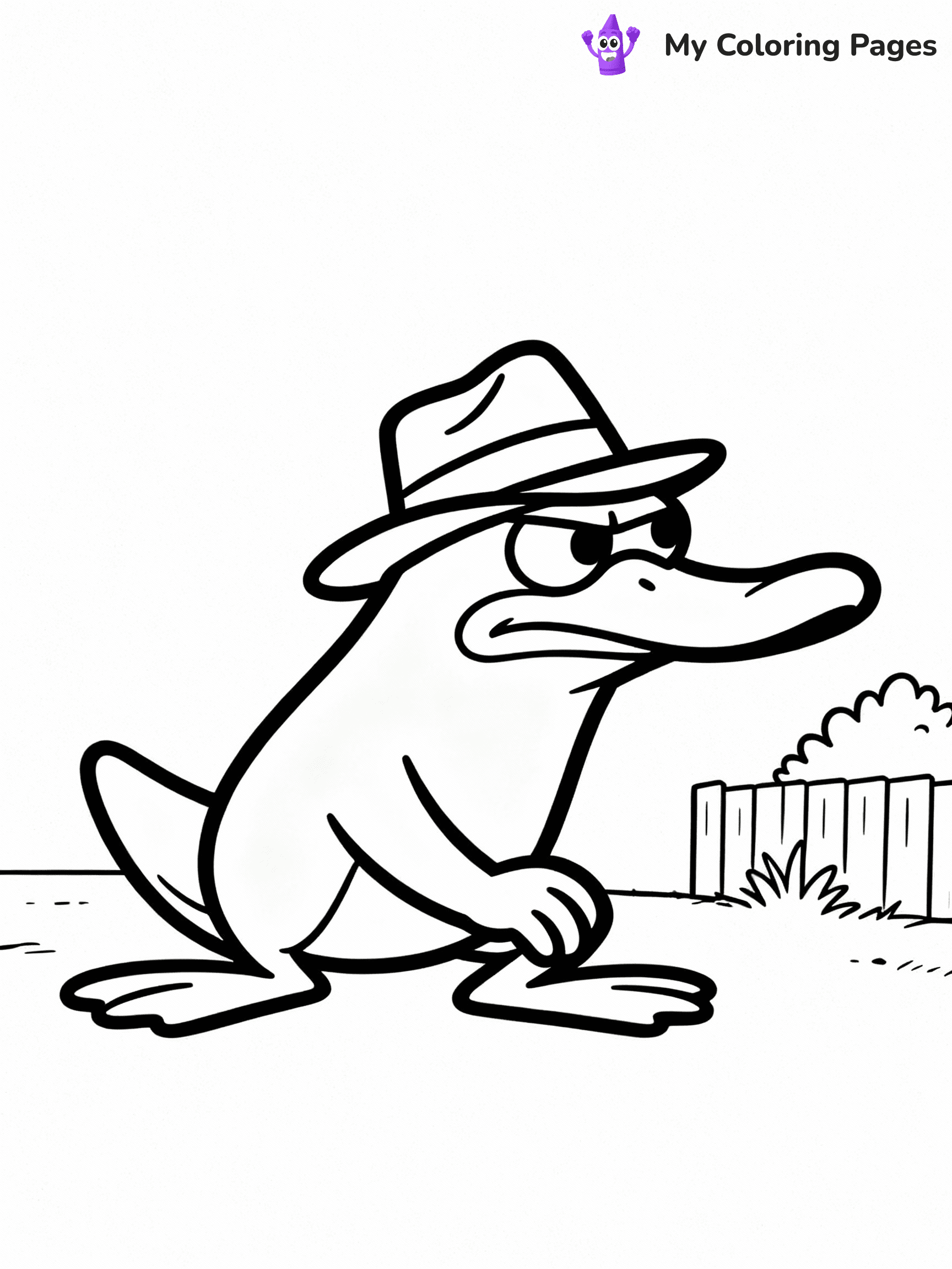 Phineas And Ferb Coloring Pages - 23