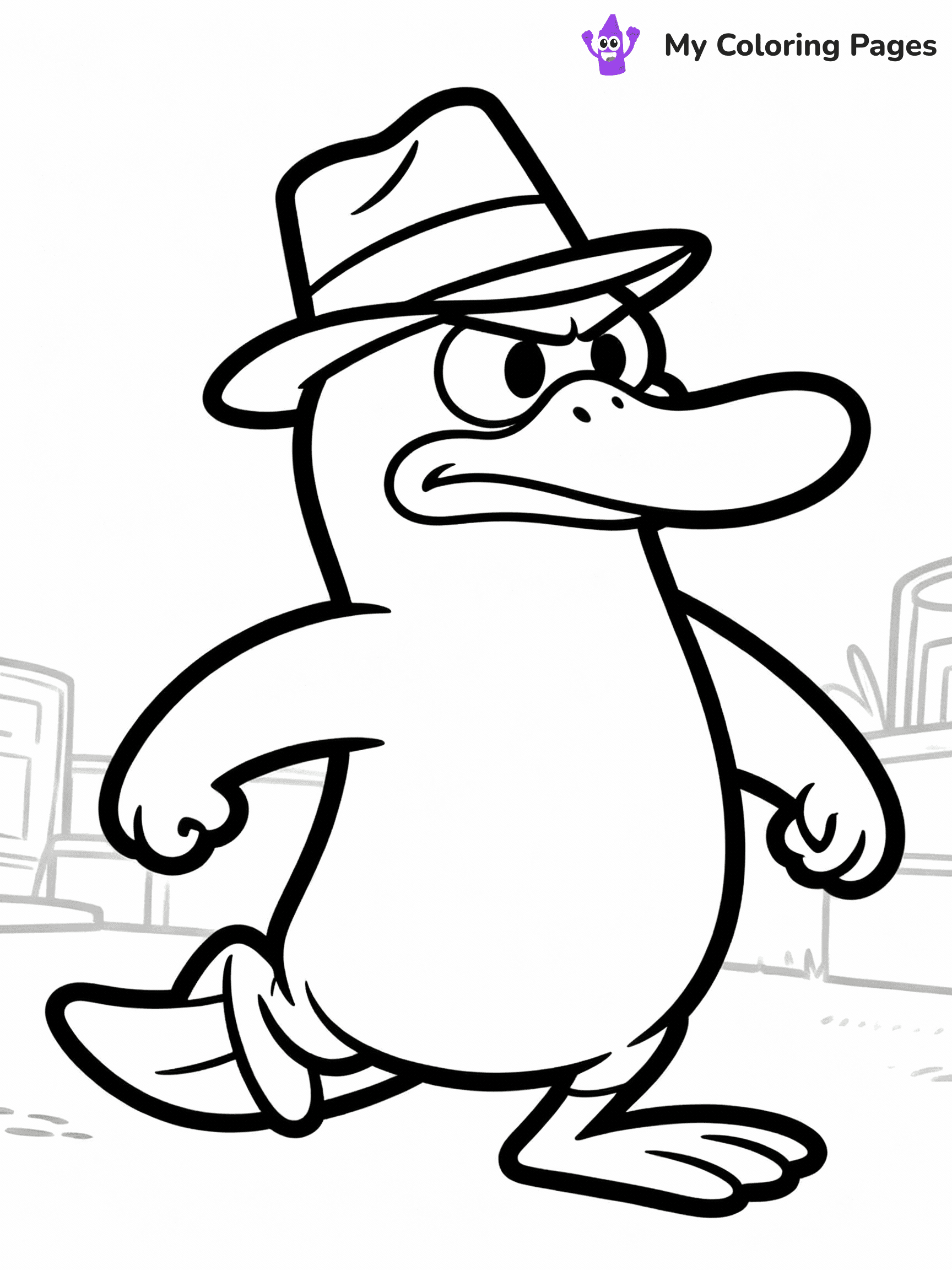 Phineas And Ferb Coloring Pages - 21