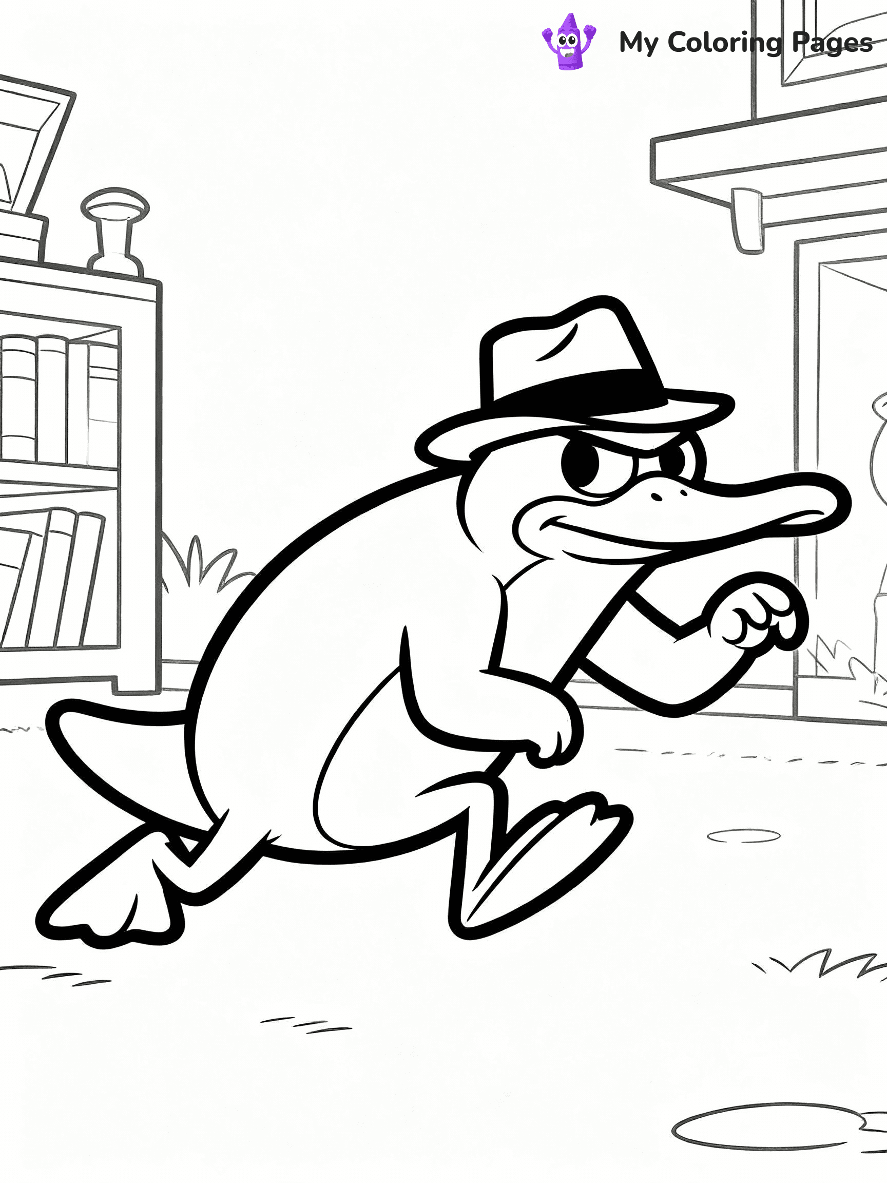 Phineas And Ferb Coloring Pages - 19