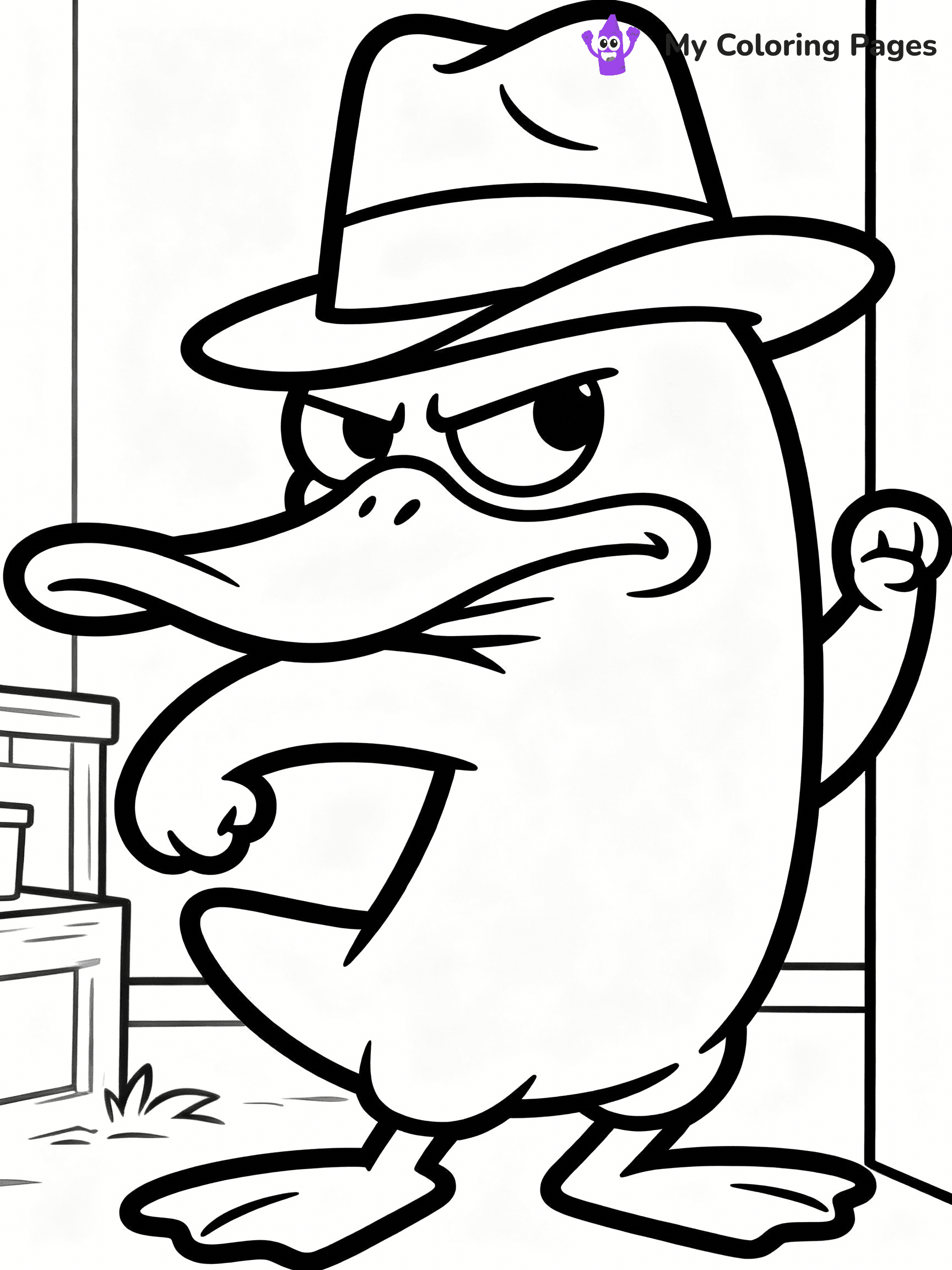 Phineas And Ferb Coloring Pages - 17