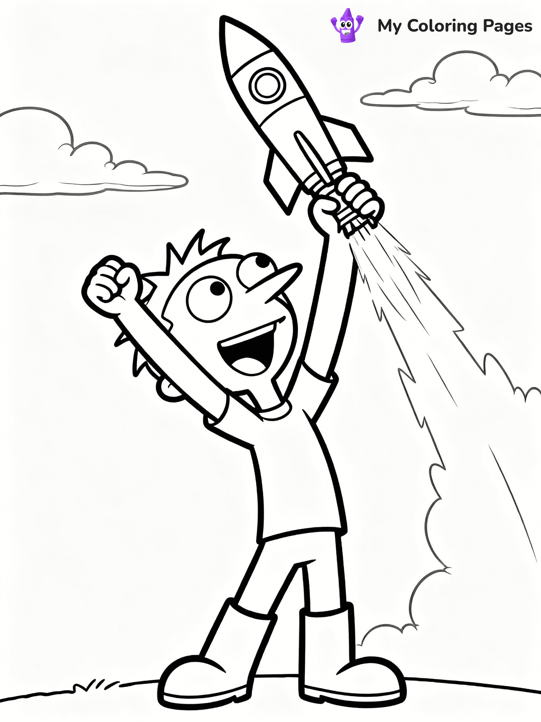 Phineas And Ferb Coloring Pages - 11