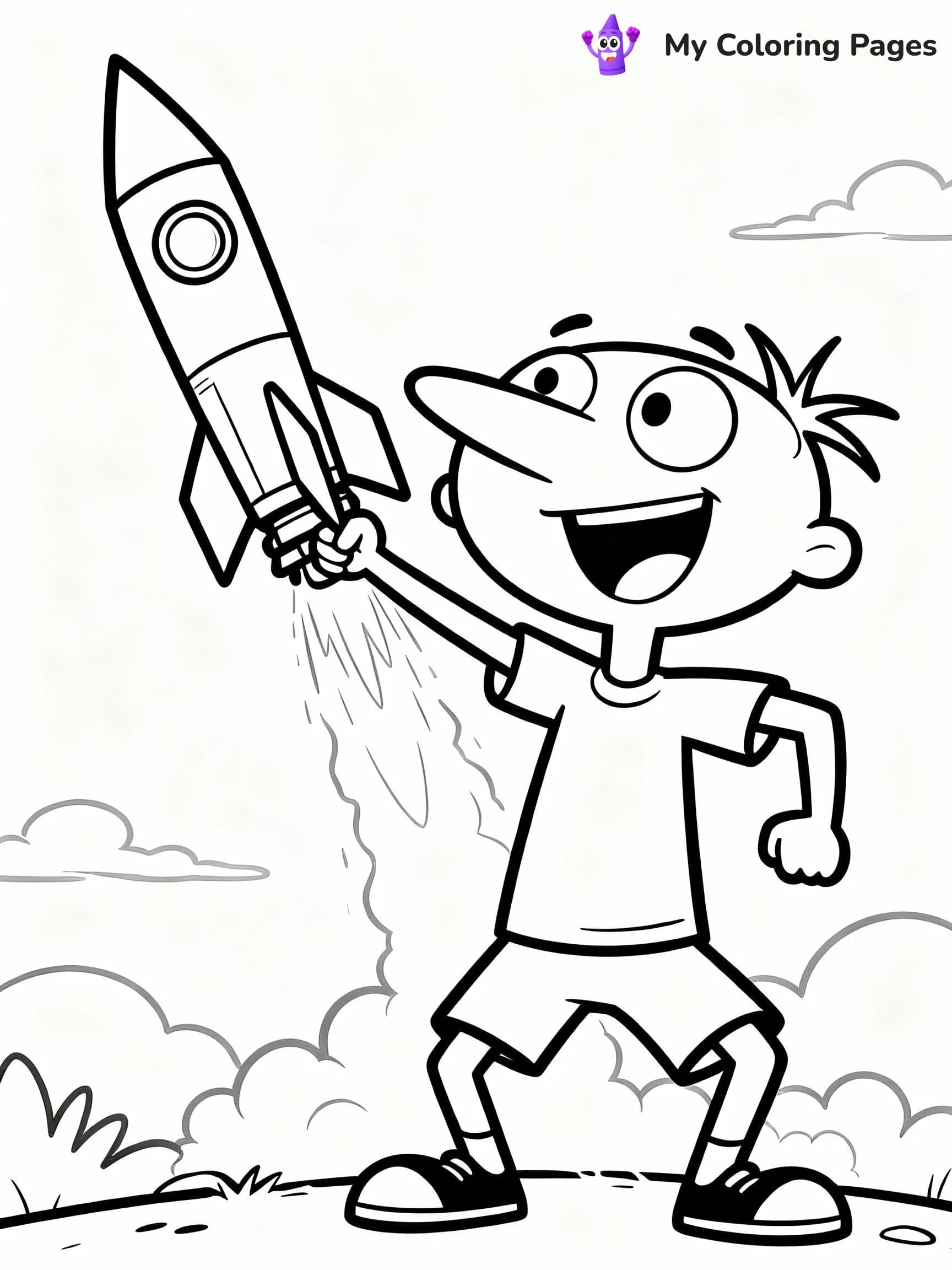 Phineas And Ferb Coloring Pages - 7
