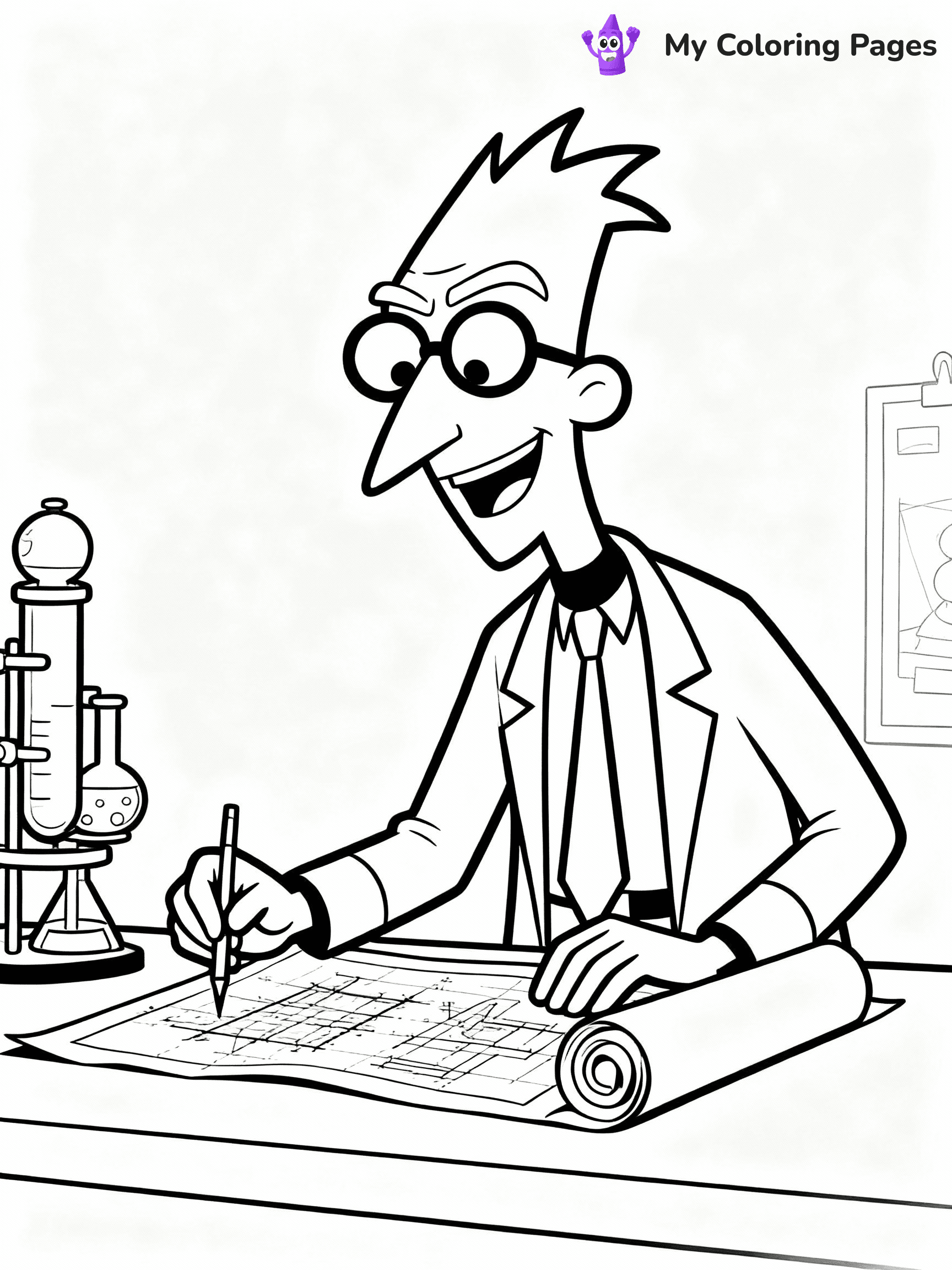 Phineas And Ferb Coloring Pages - 6