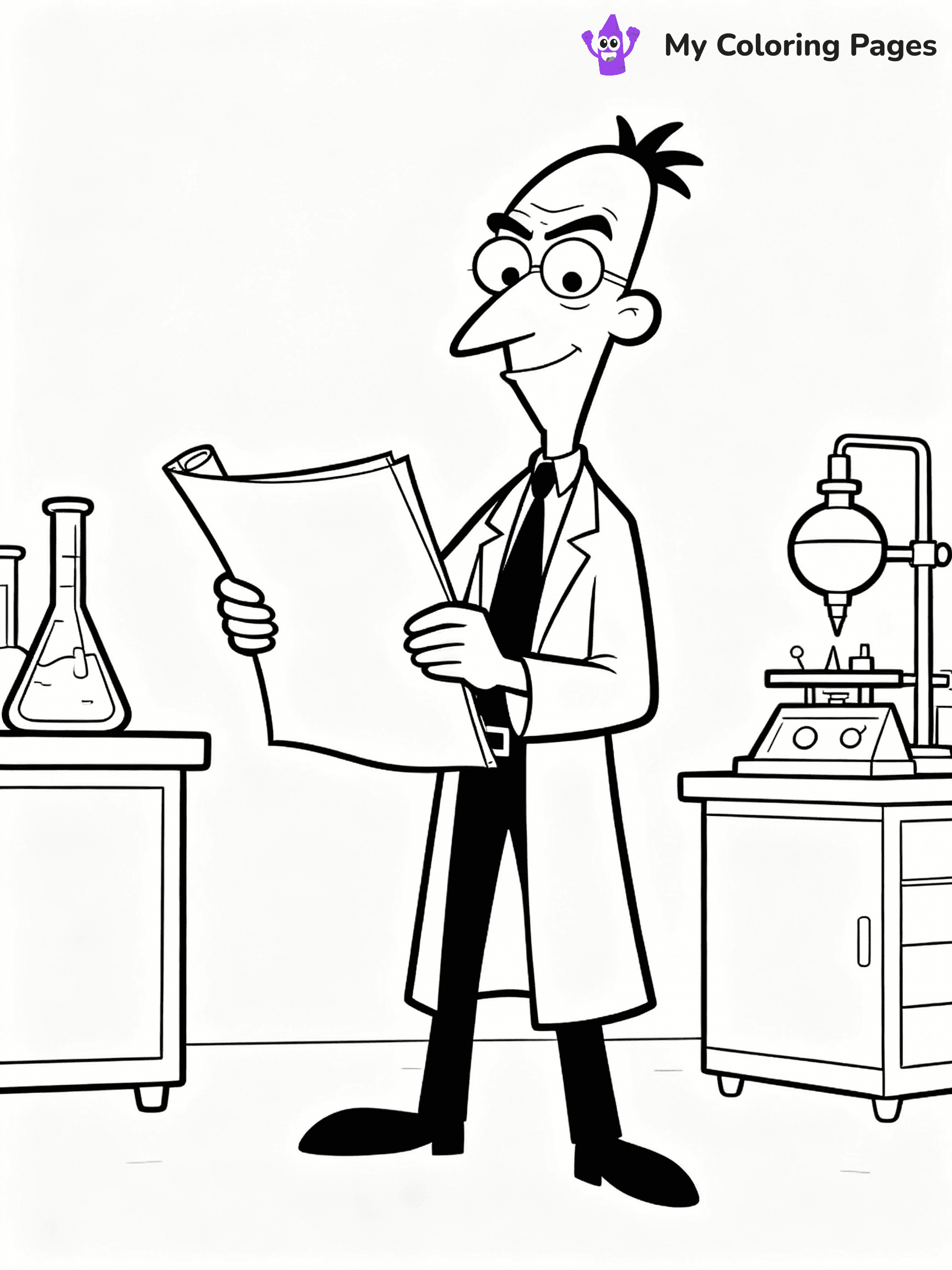 Phineas And Ferb Coloring Pages - 5