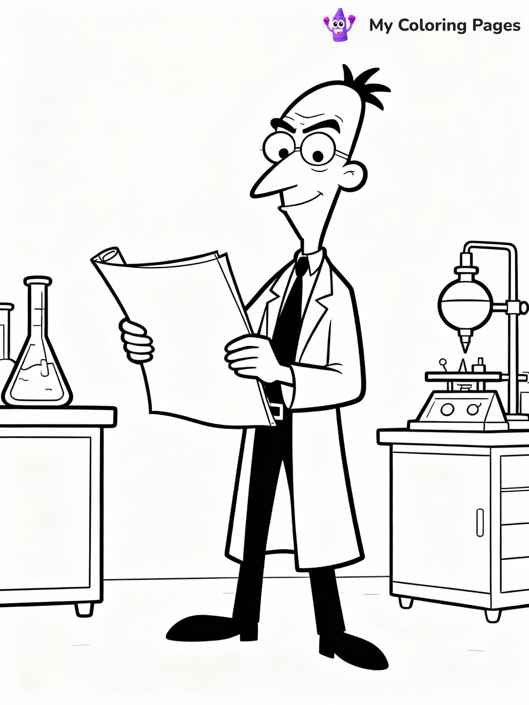 Phineas And Ferb Coloring Pages - 5