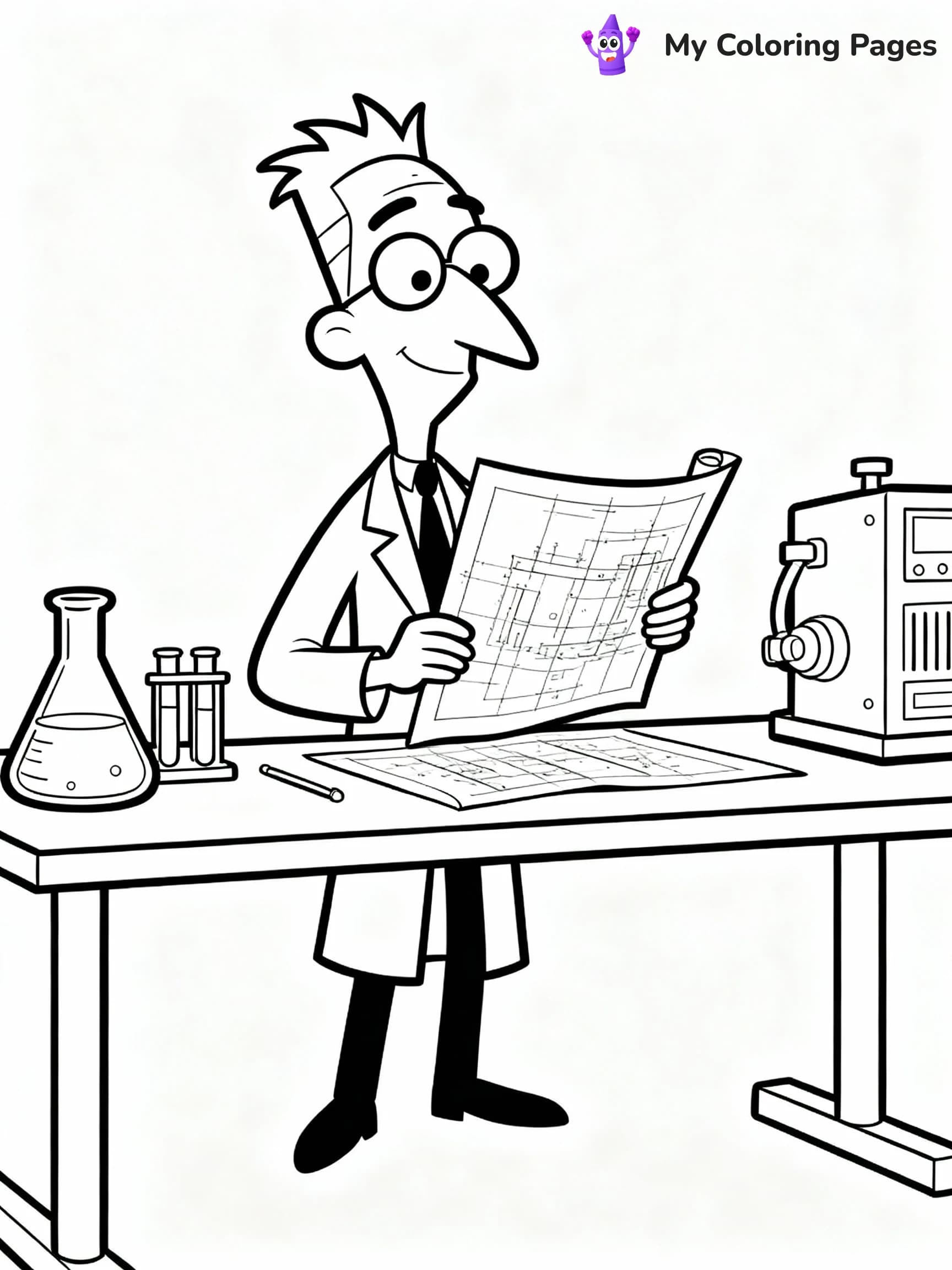 Phineas And Ferb Coloring Pages - 3