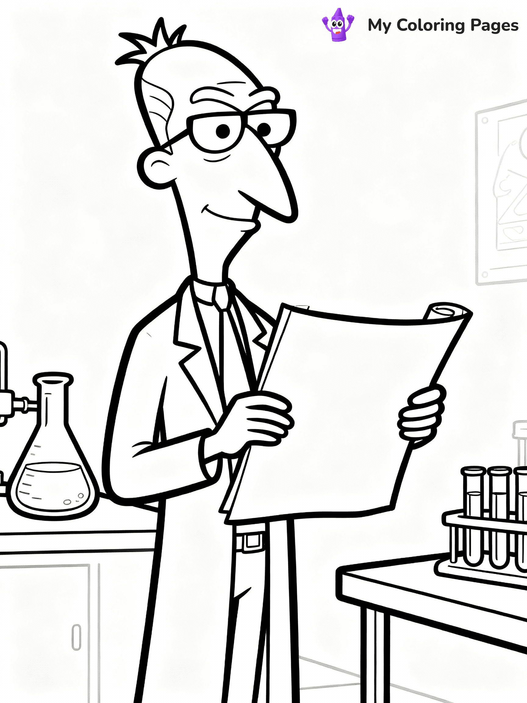 Phineas And Ferb Coloring Pages - 1