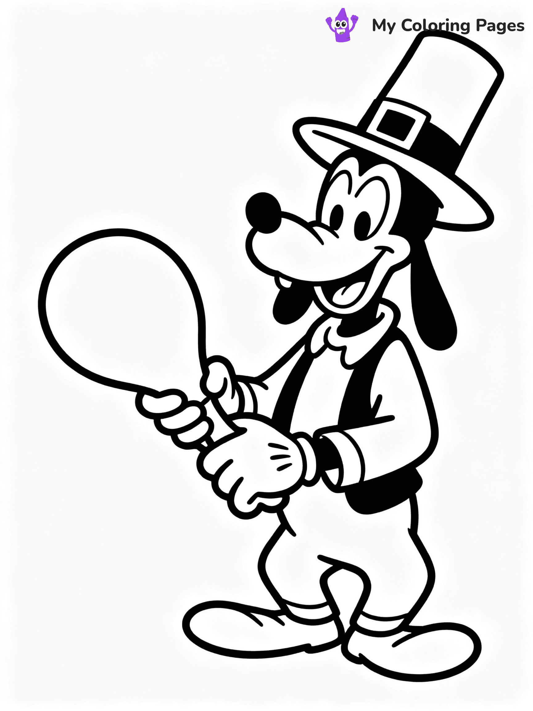 Disney Thanksgiving Coloring Pages - 32
