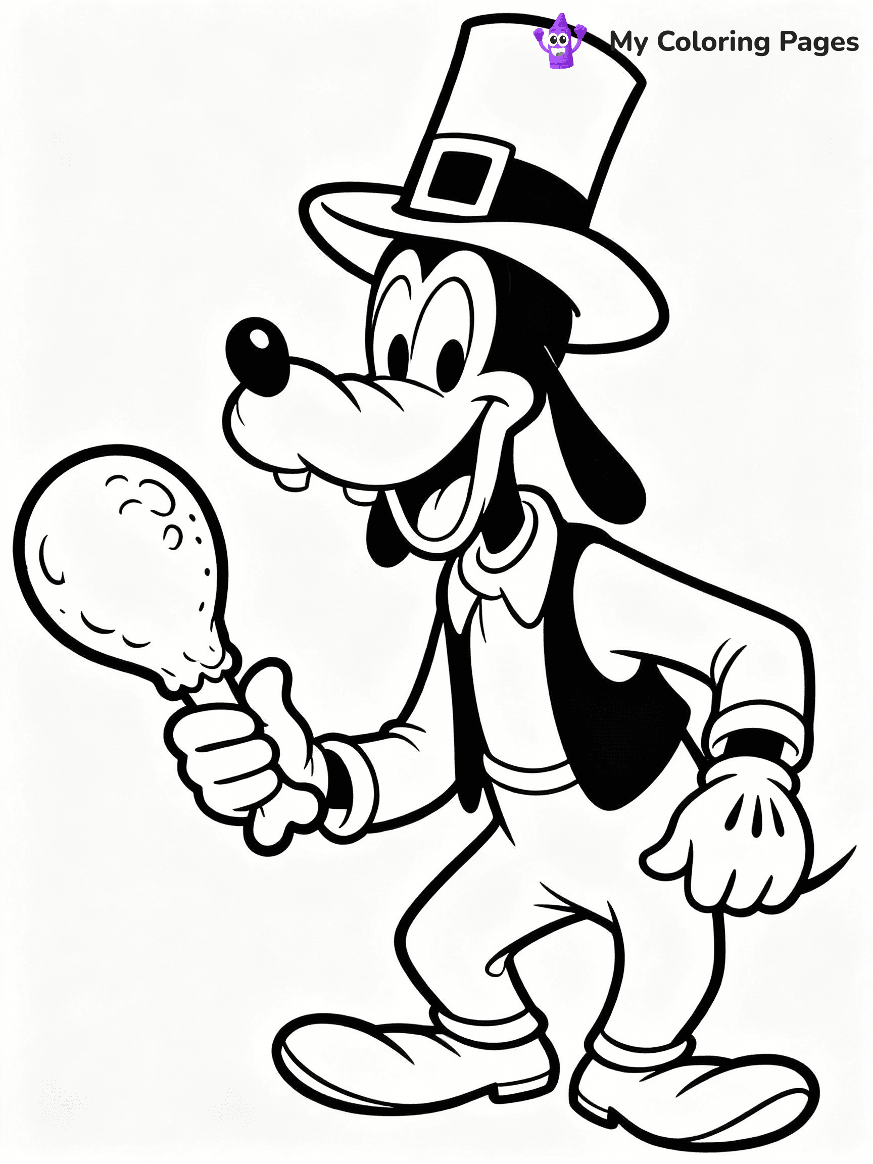 Disney Thanksgiving Coloring Pages - 31