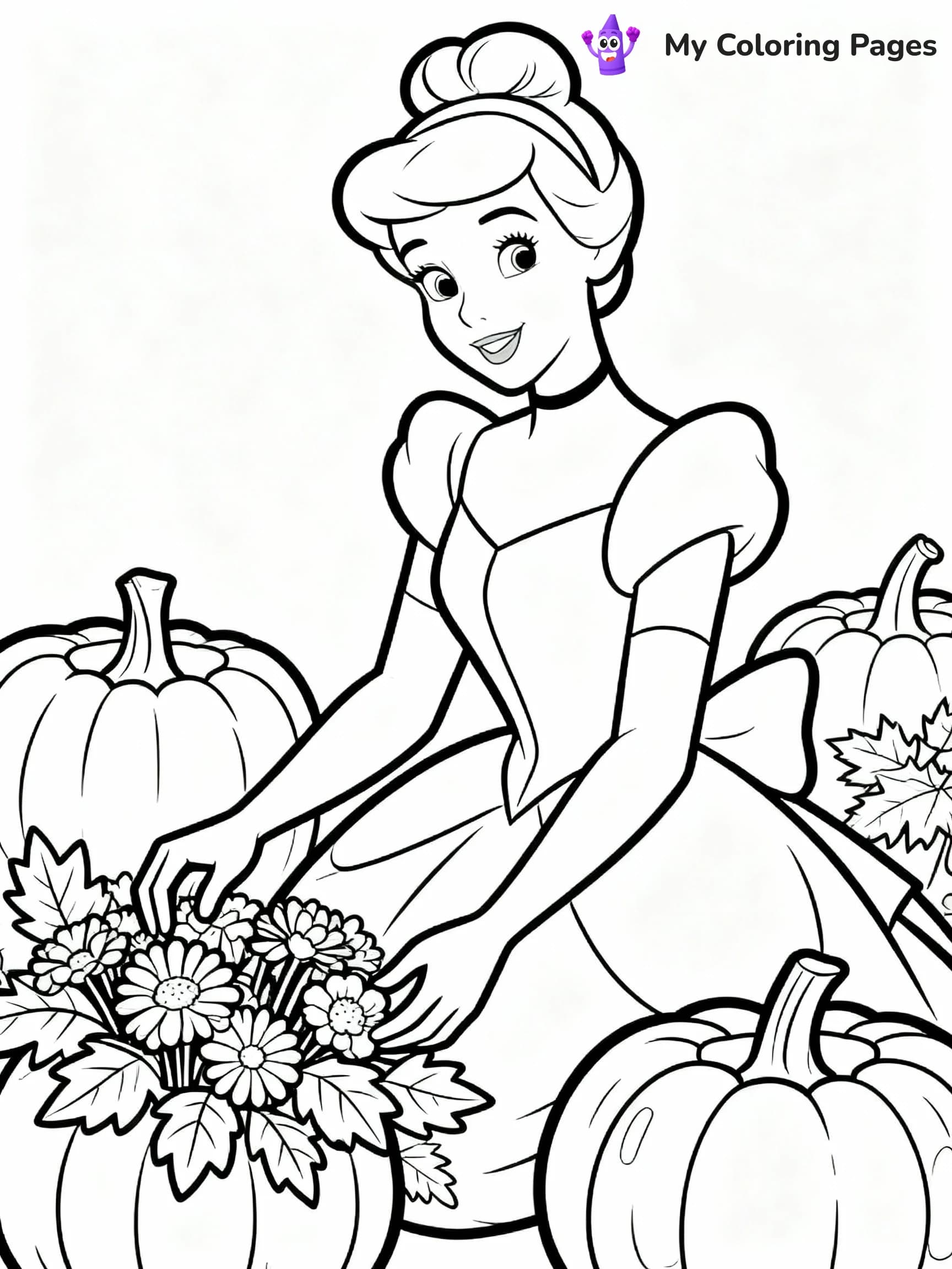 Disney Thanksgiving Coloring Pages - 18