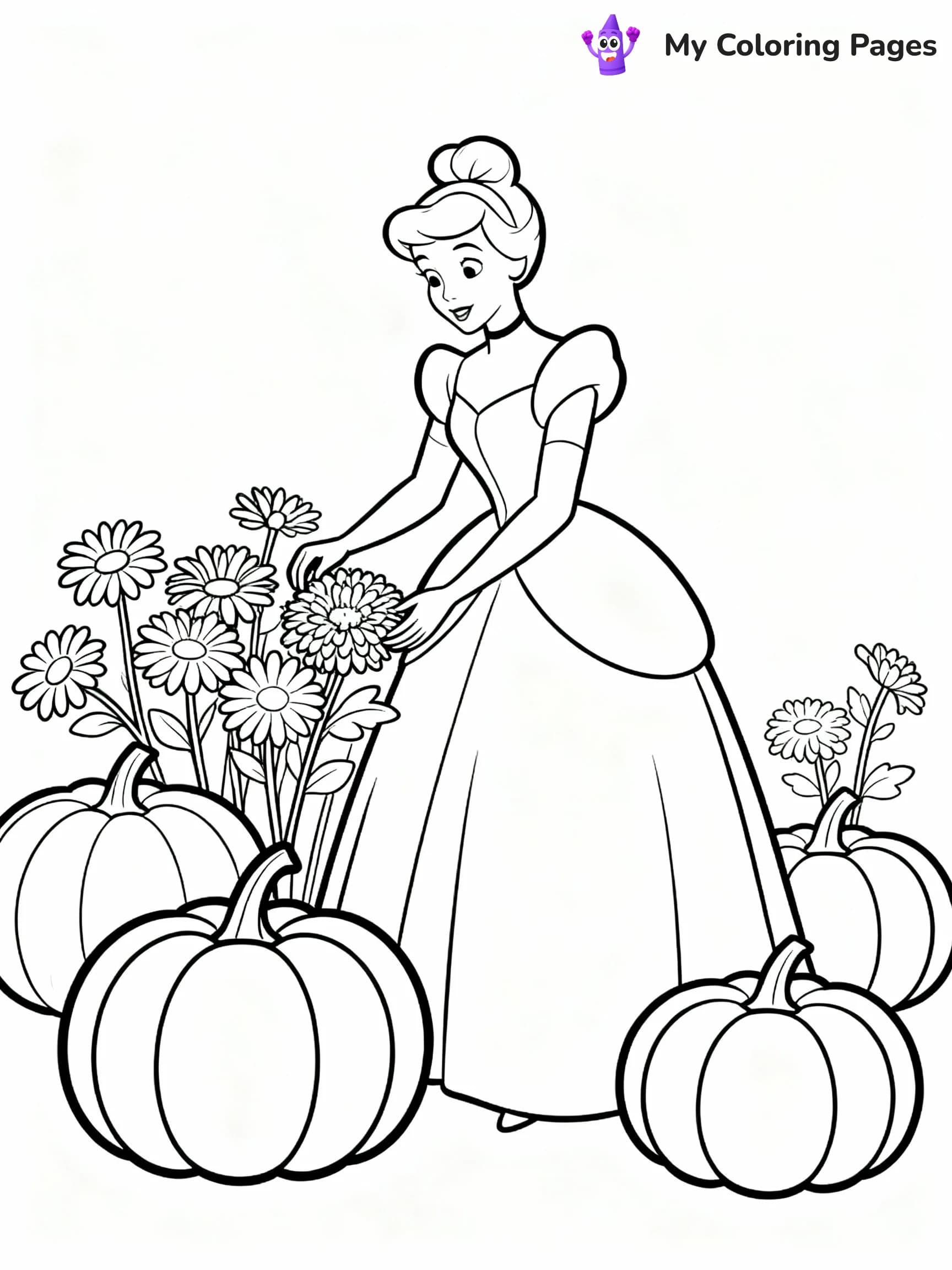 Disney Thanksgiving Coloring Pages - 15