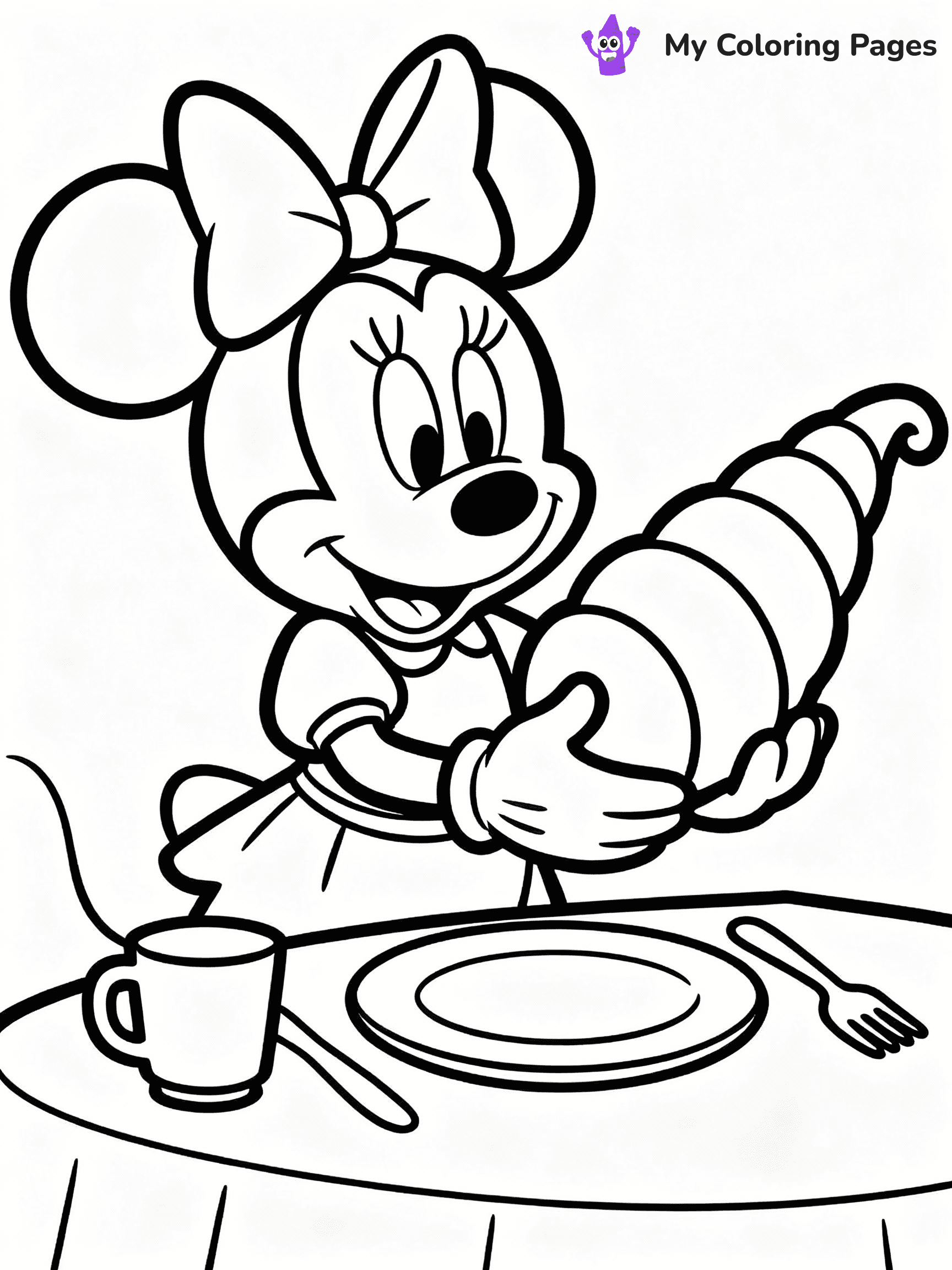 Disney Thanksgiving Coloring Pages - 7