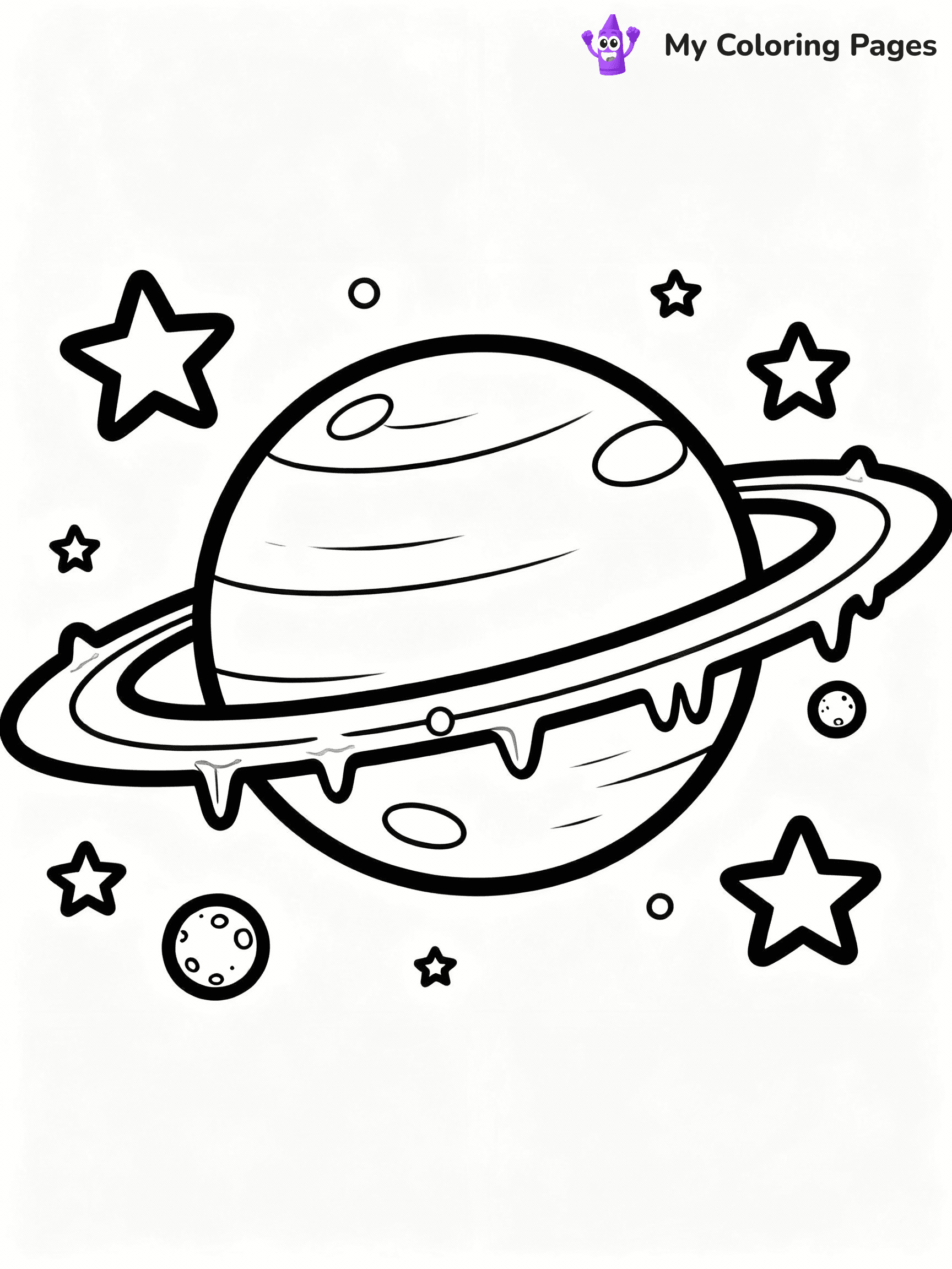Solar System Coloring Pages - 20