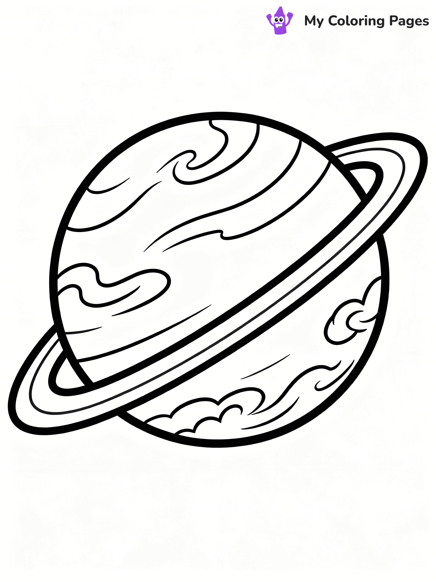 Solar System Coloring Pages - 19