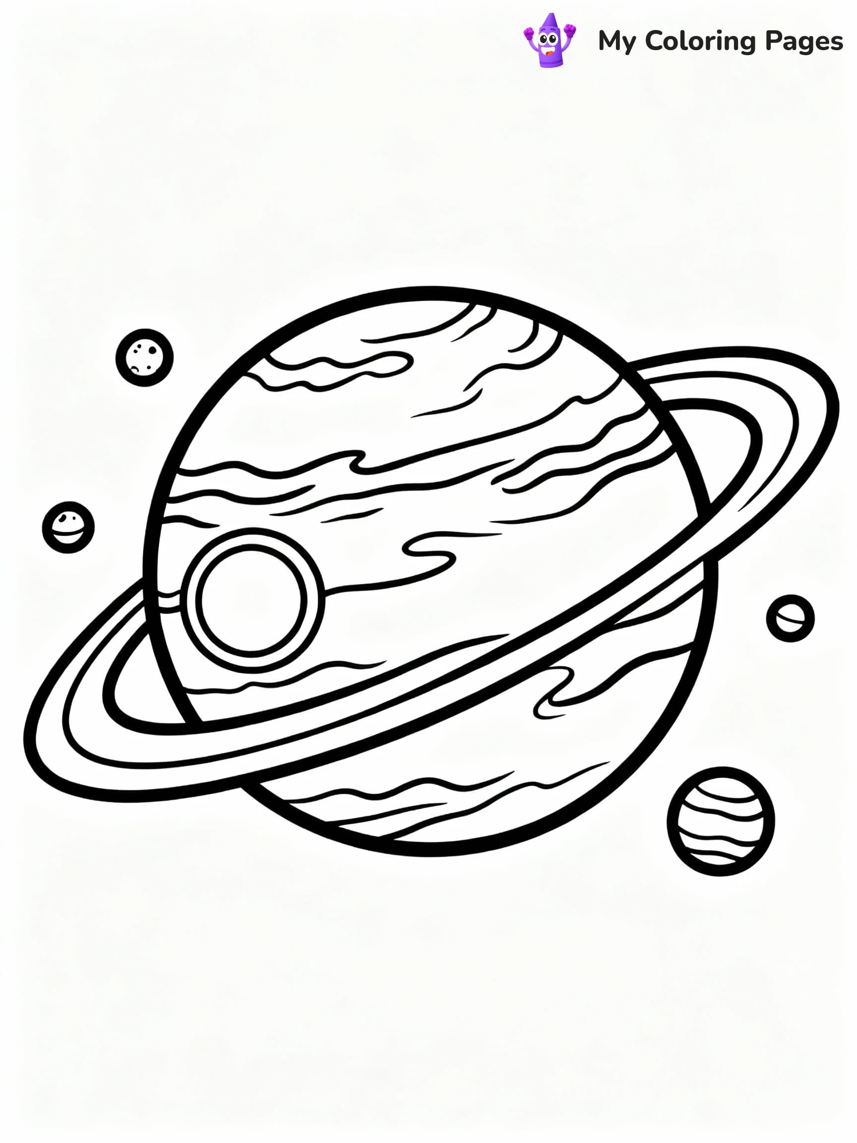 Solar System Coloring Pages - 17