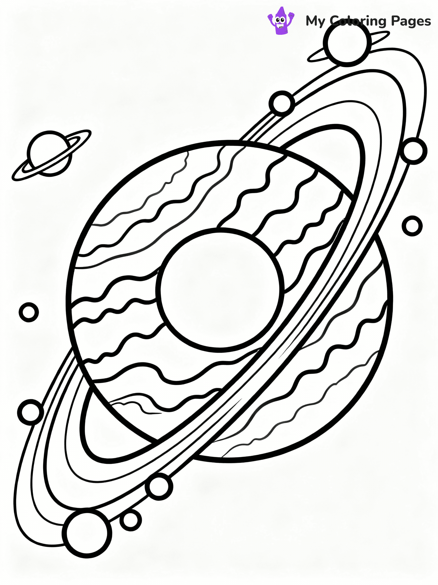 Solar System Coloring Pages - 15