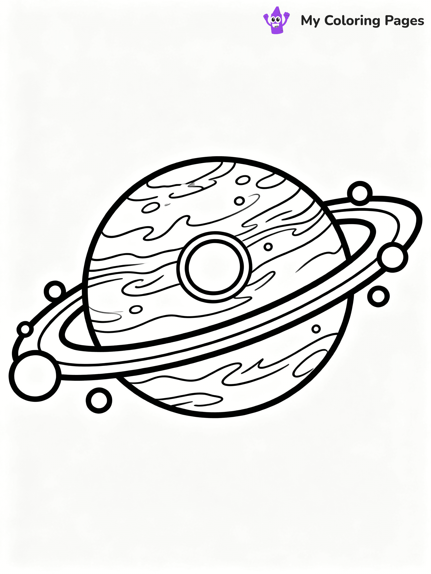 Solar System Coloring Pages - 13