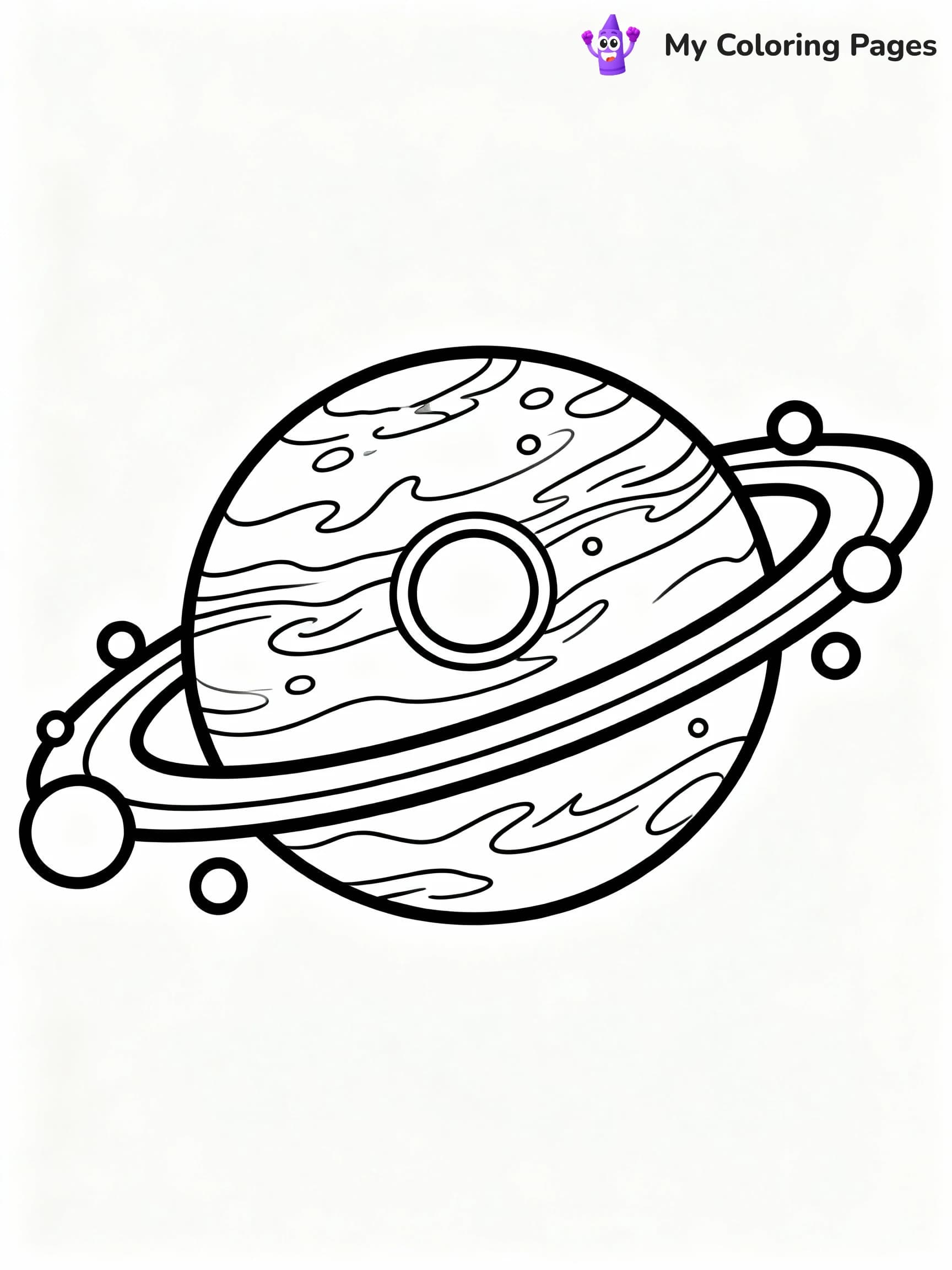 Solar System Coloring Pages - 13