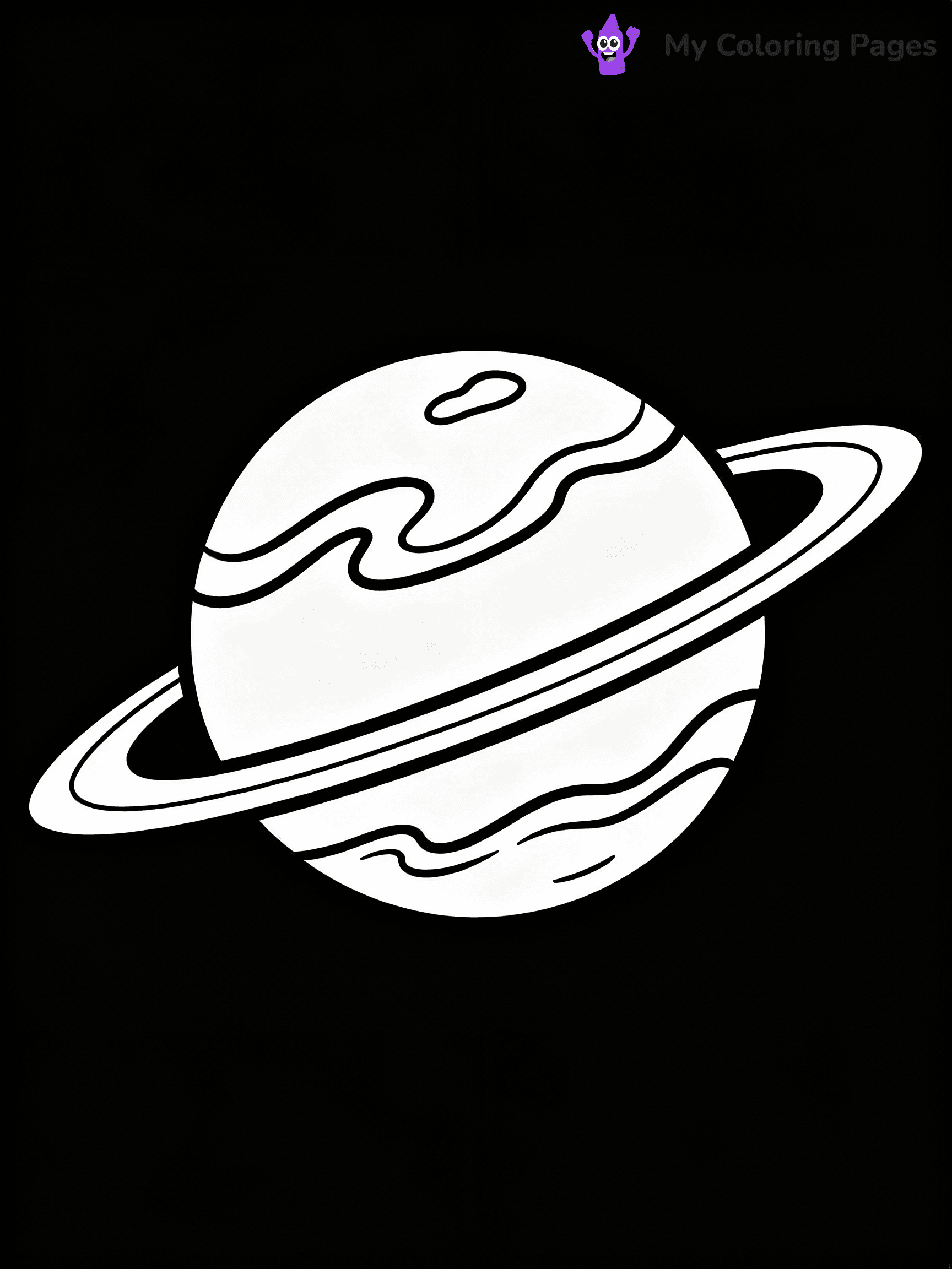 Solar System Coloring Pages - 12