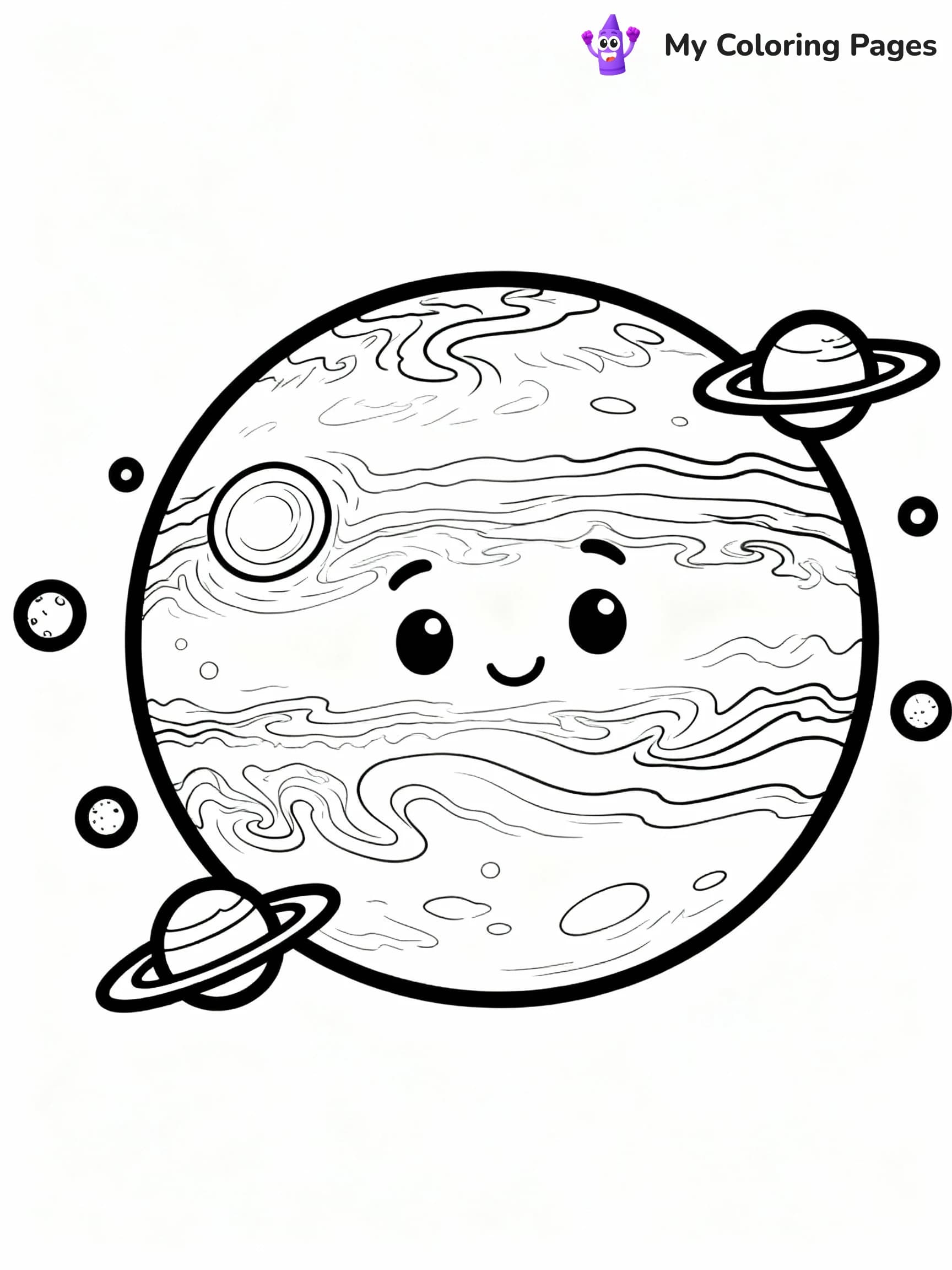 Solar System Coloring Pages - 6