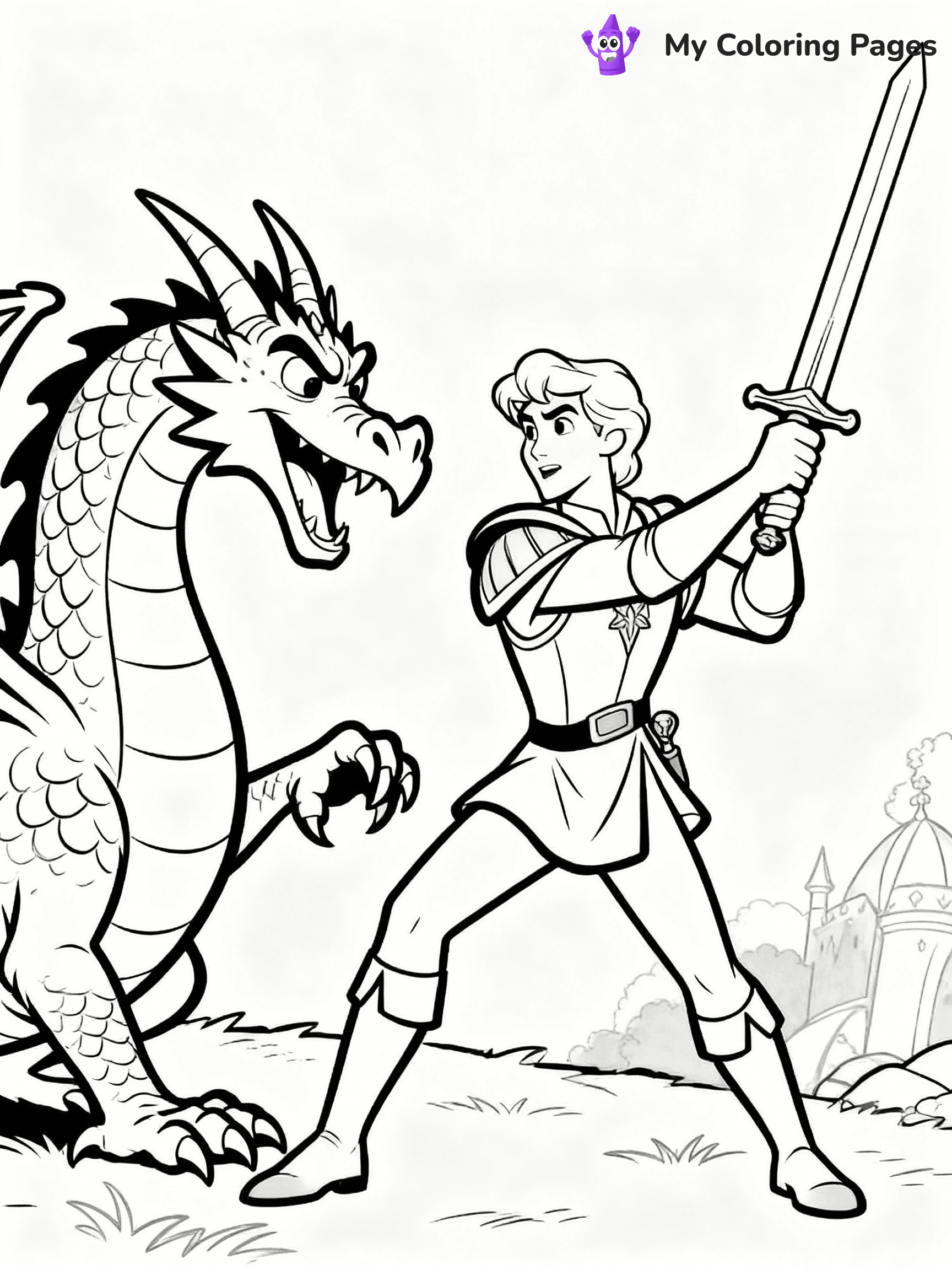 Sleeping Beauty Coloring Pages - 20