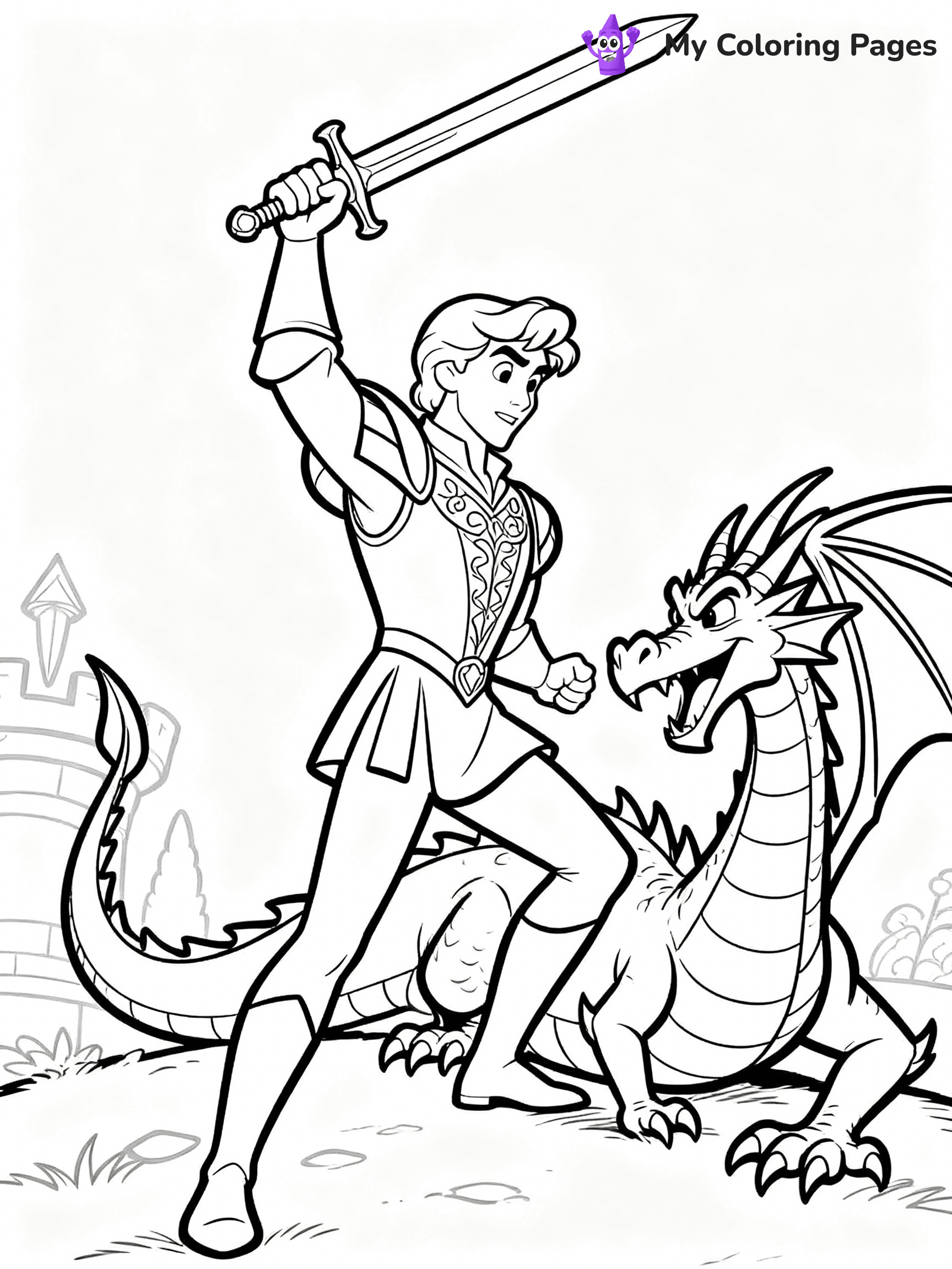 Sleeping Beauty Coloring Pages - 18