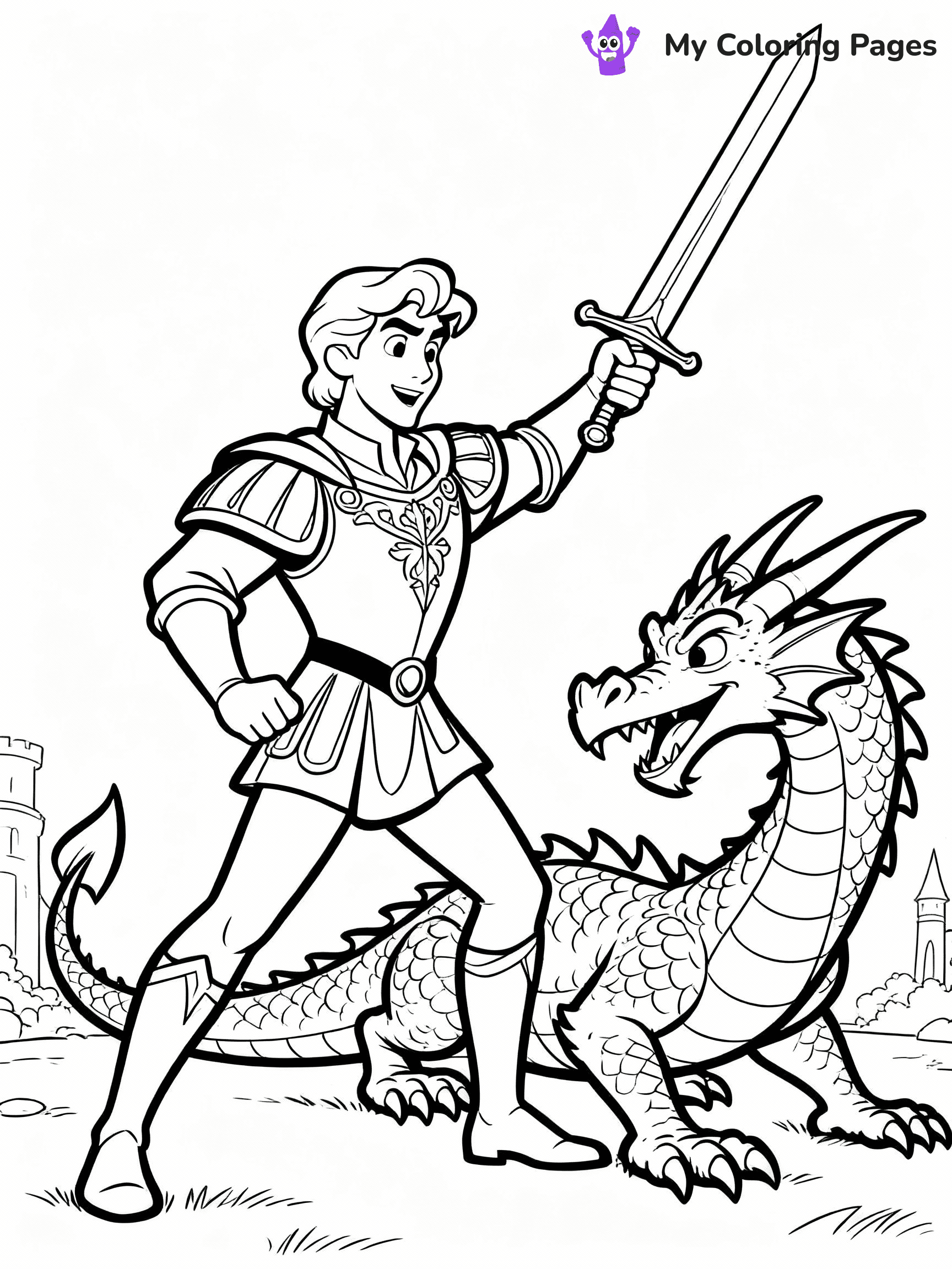 Sleeping Beauty Coloring Pages - 17