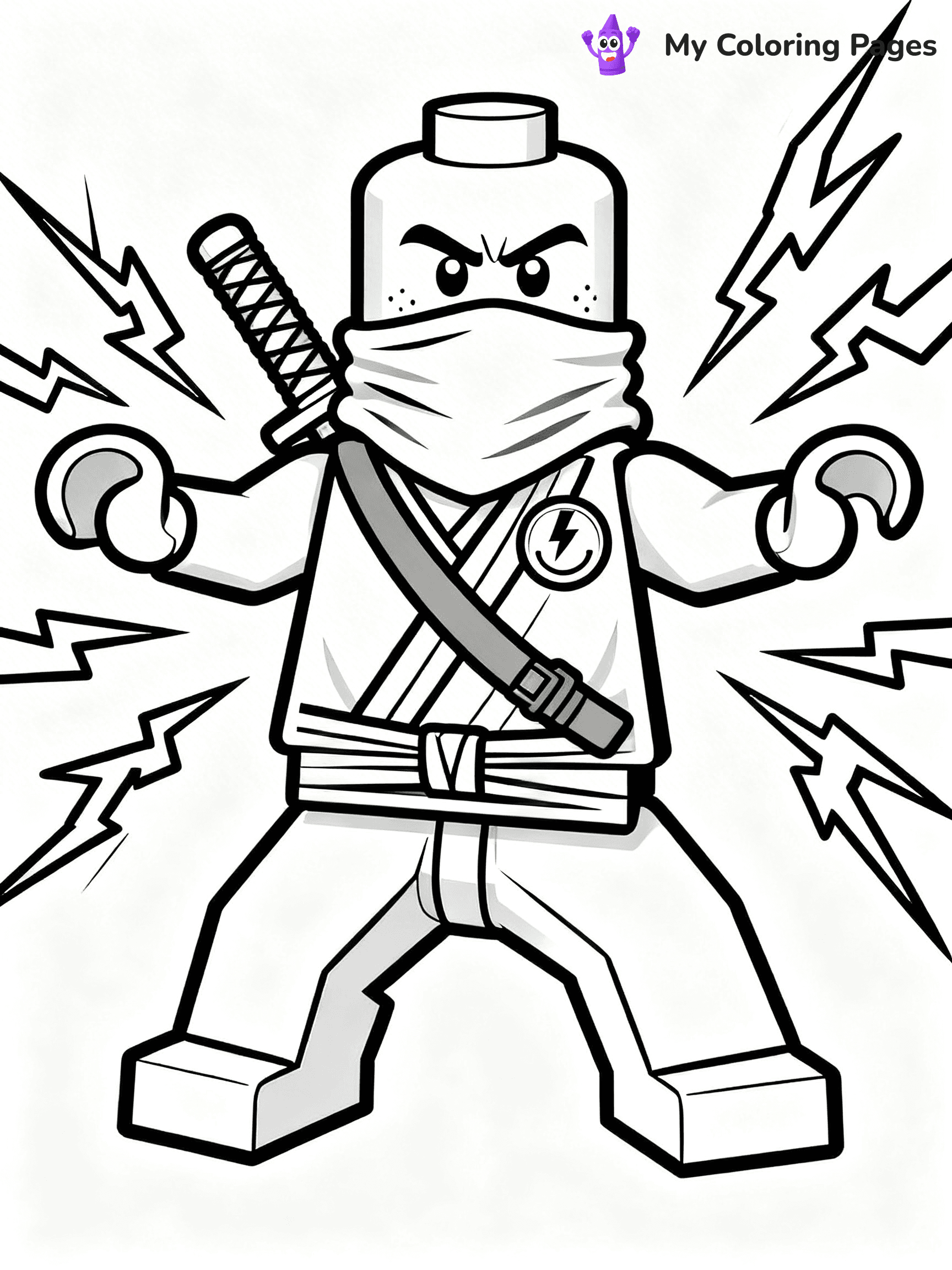 Kai Ninjago Coloring Pages - 31