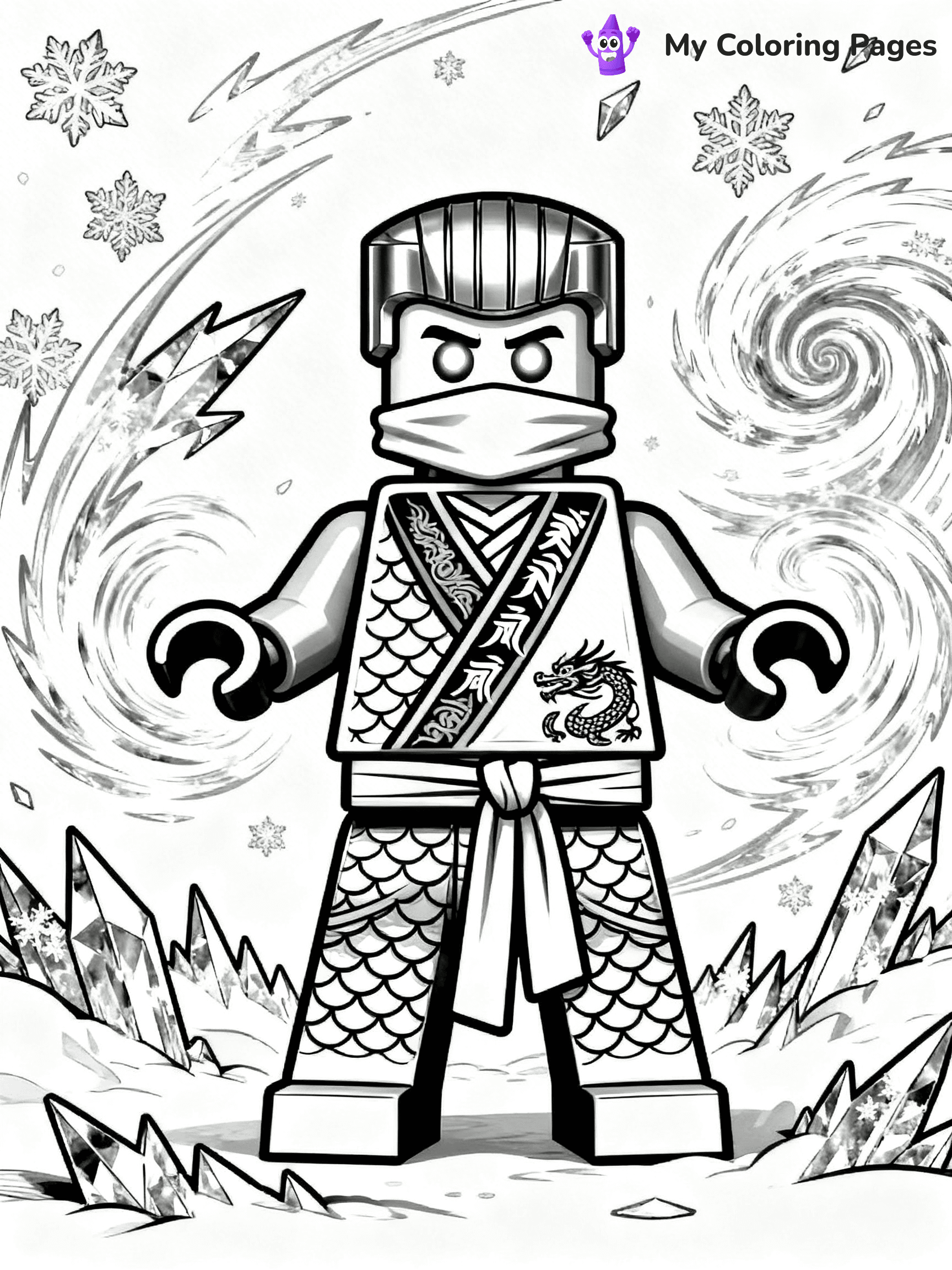Kai Ninjago Coloring Pages - 29