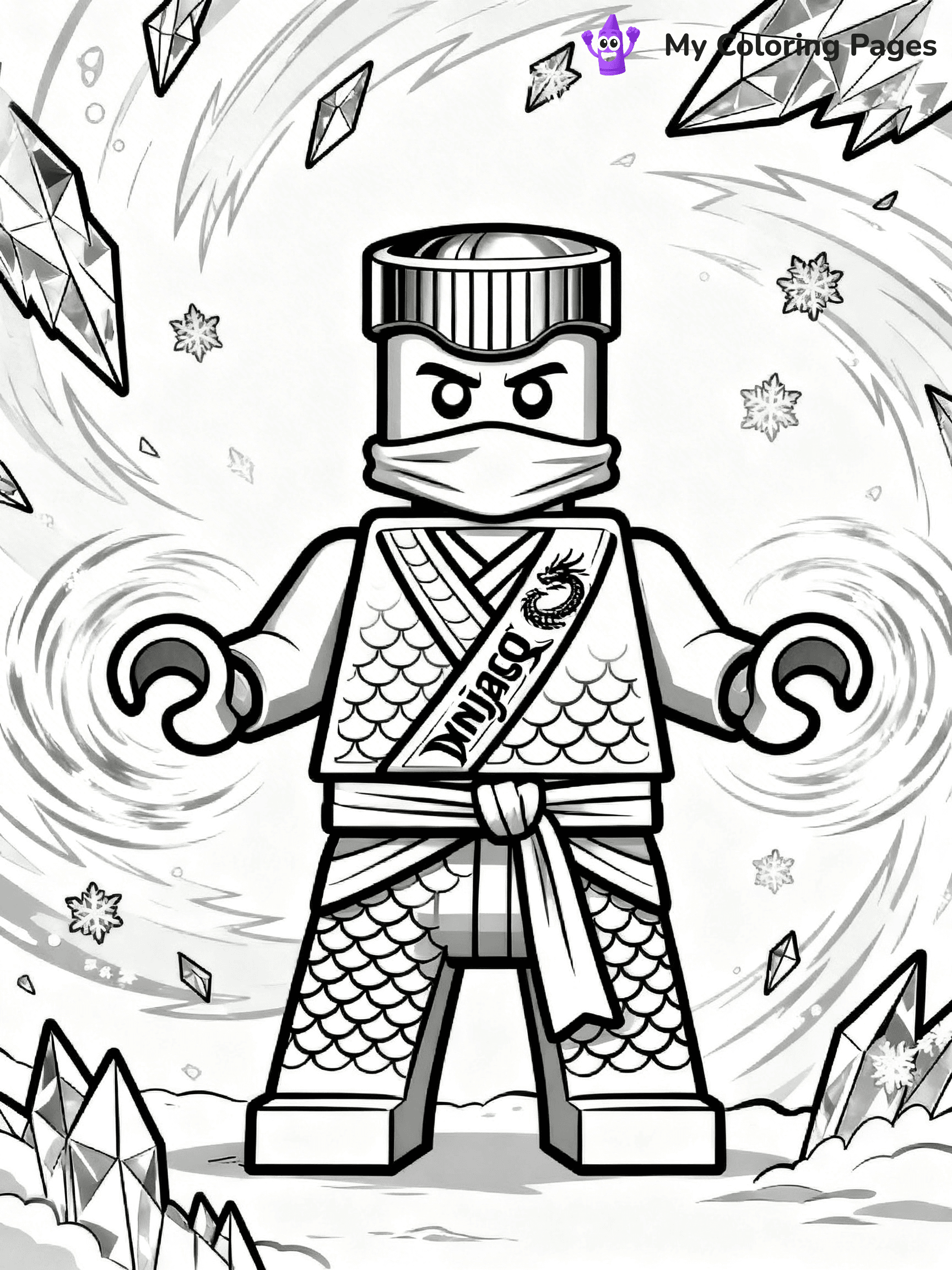 Kai Ninjago Coloring Pages - 28