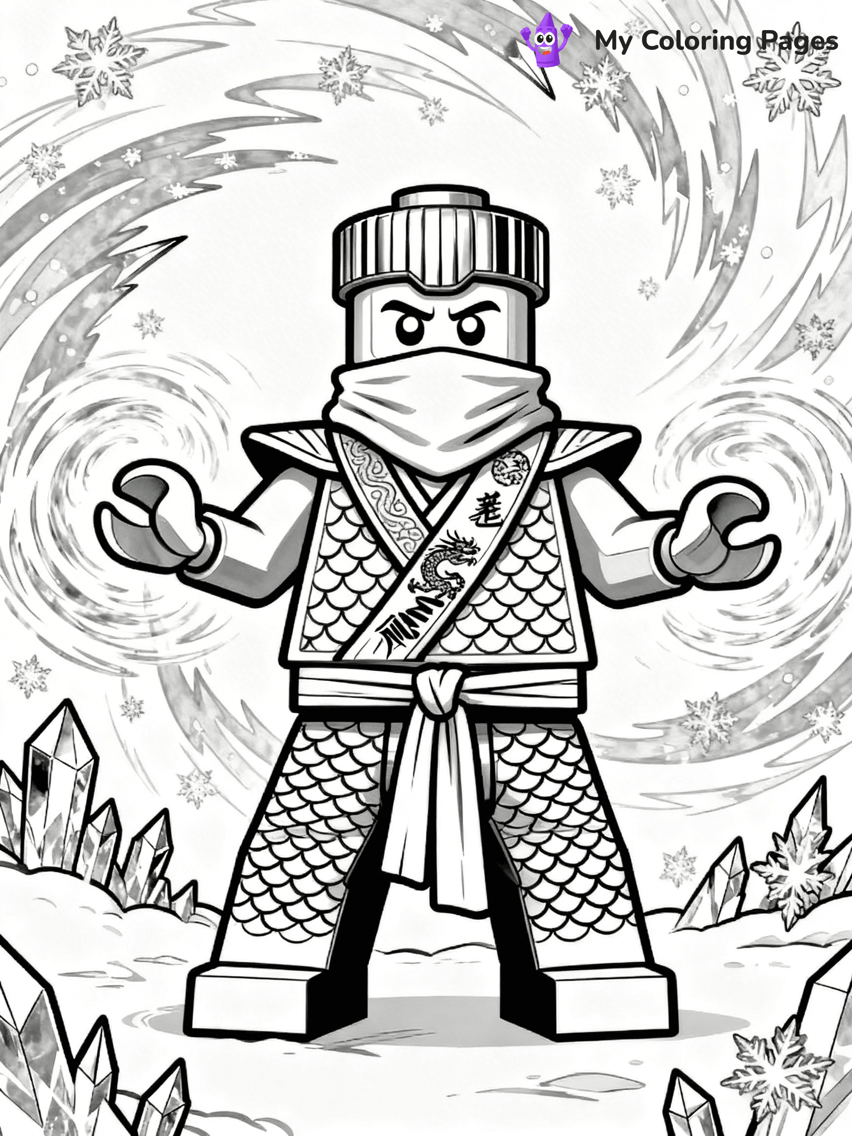Kai Ninjago Coloring Pages - 27