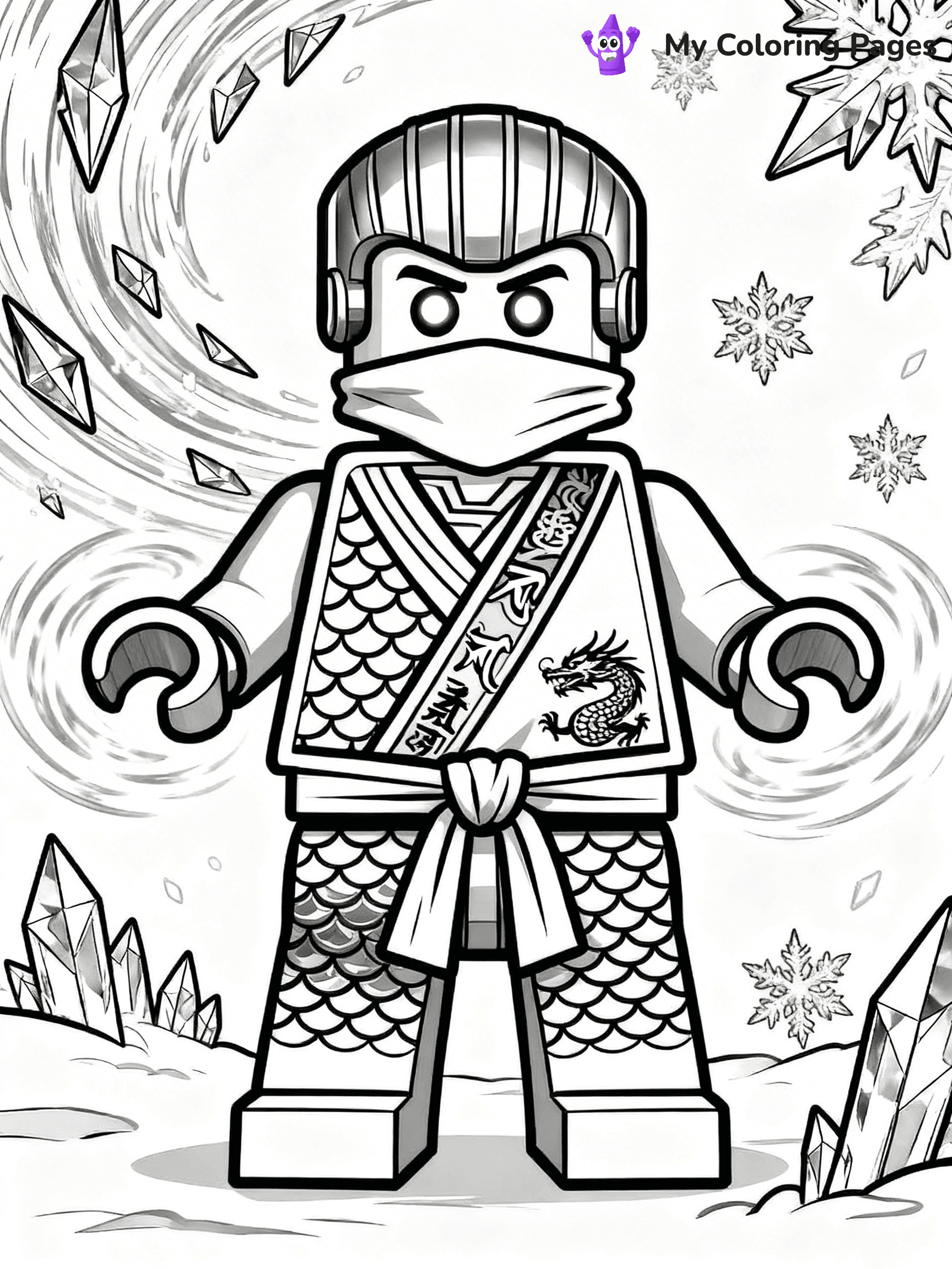 Kai Ninjago Coloring Pages - 25
