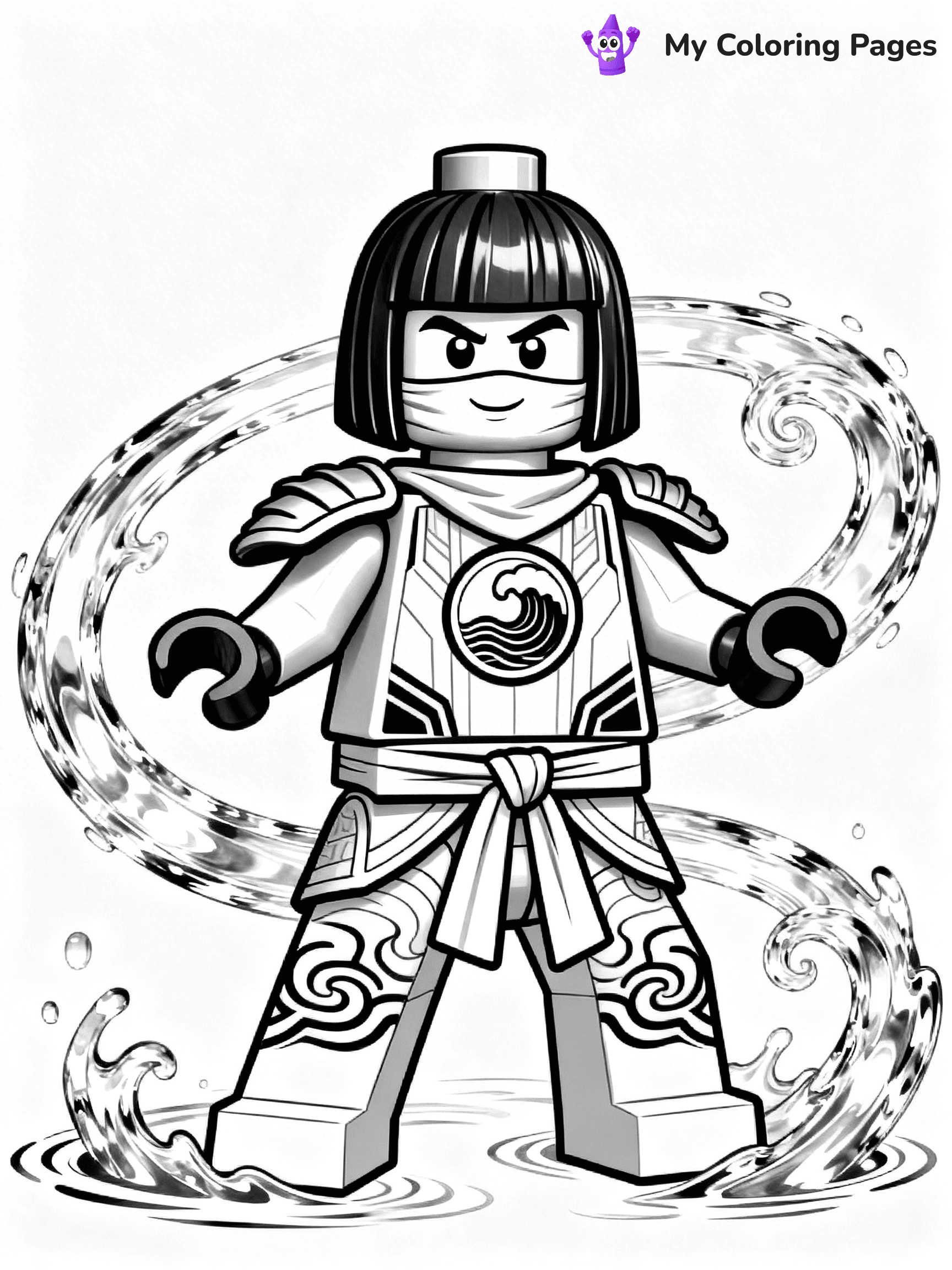 Kai Ninjago Coloring Pages - 13