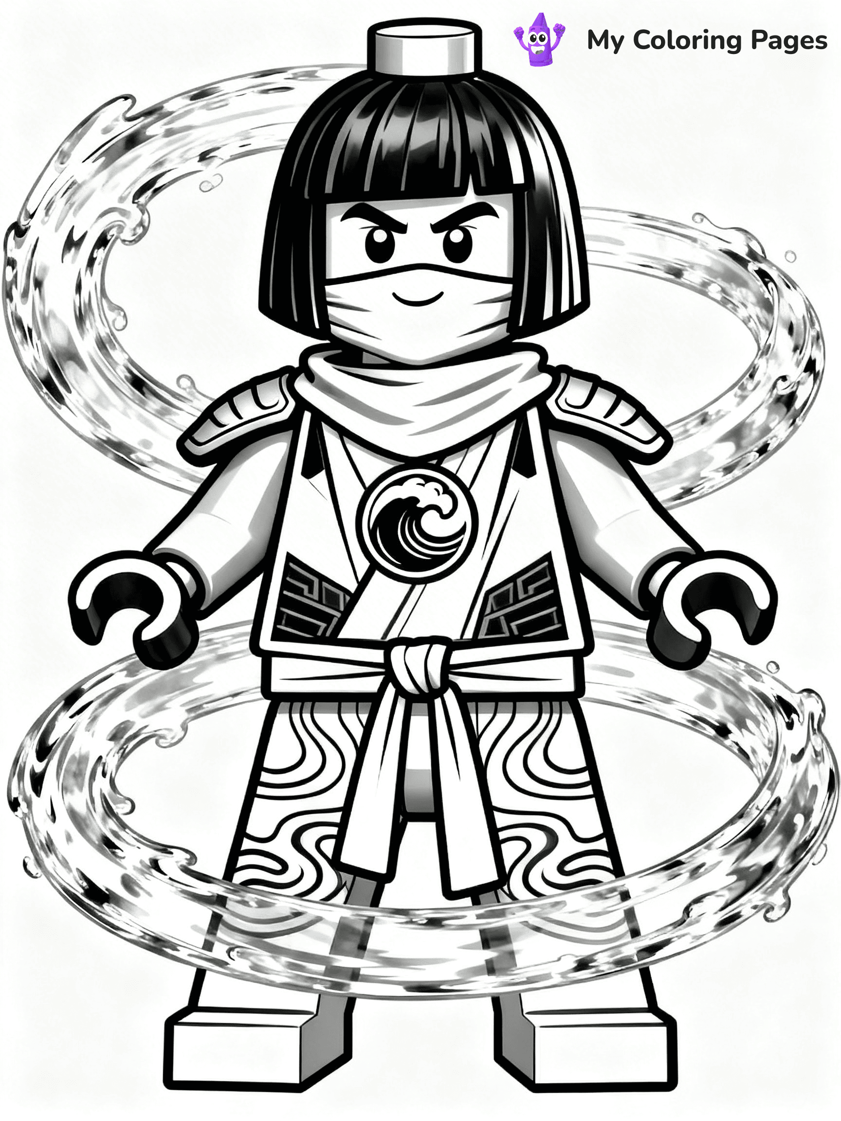 Kai Ninjago Coloring Pages - 12