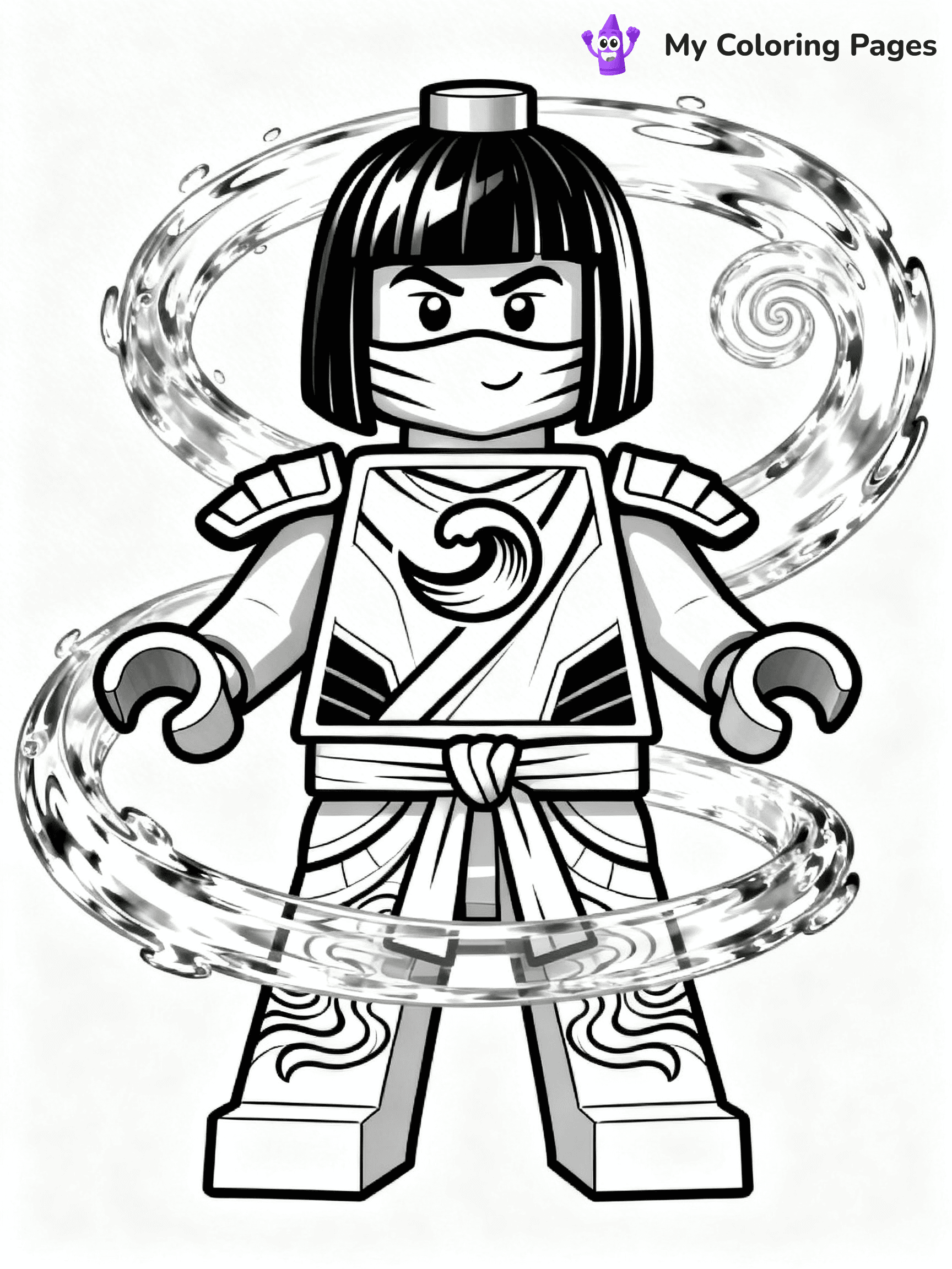 Kai Ninjago Coloring Pages - 11