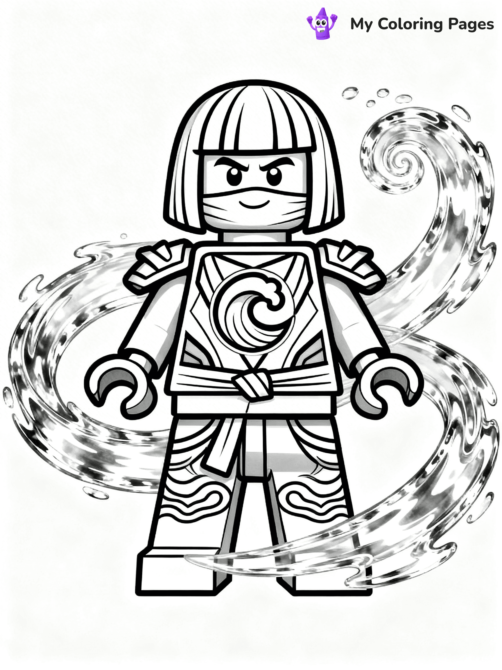Kai Ninjago Coloring Pages - 10