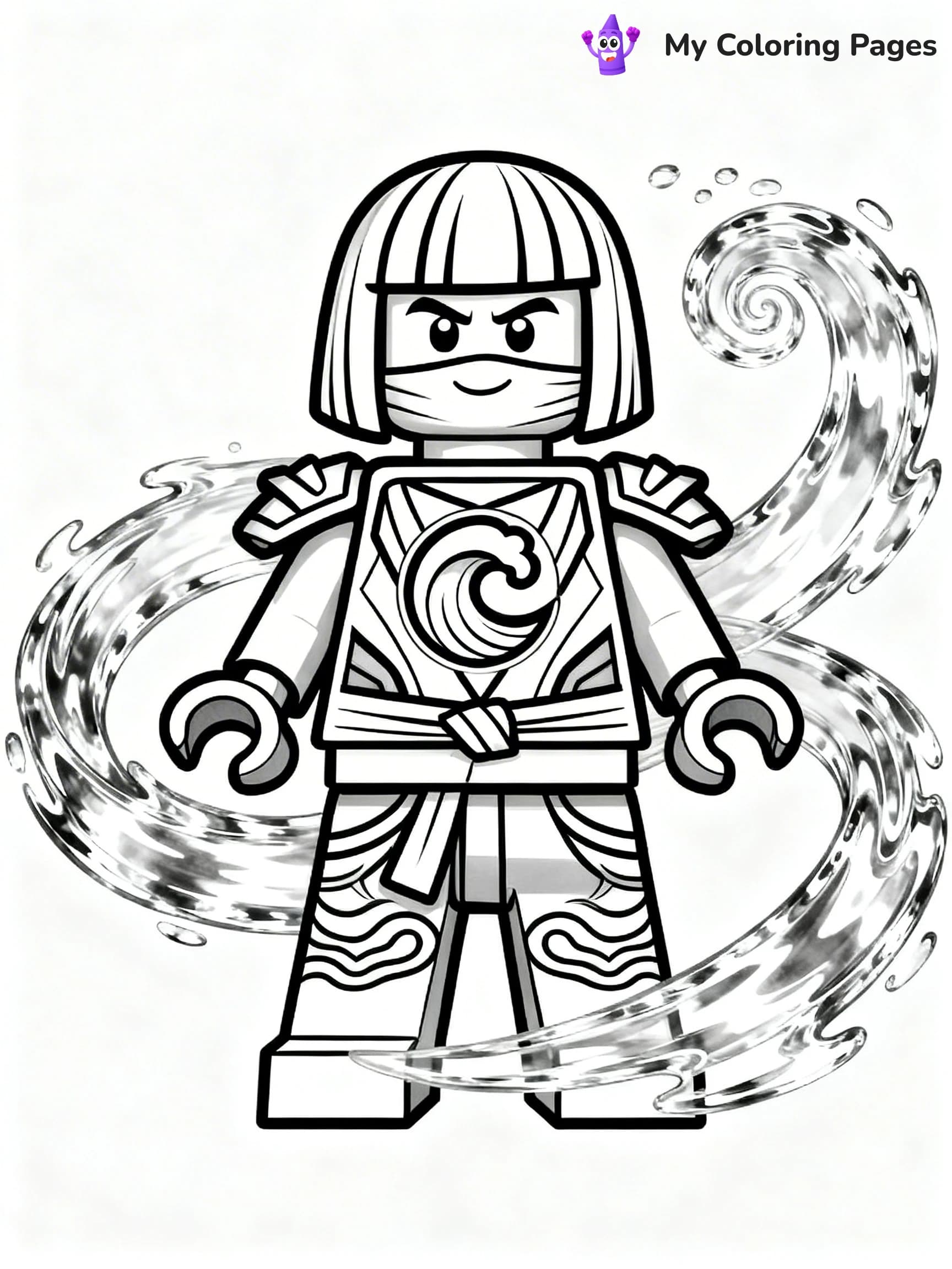 Kai Ninjago Coloring Pages - 10