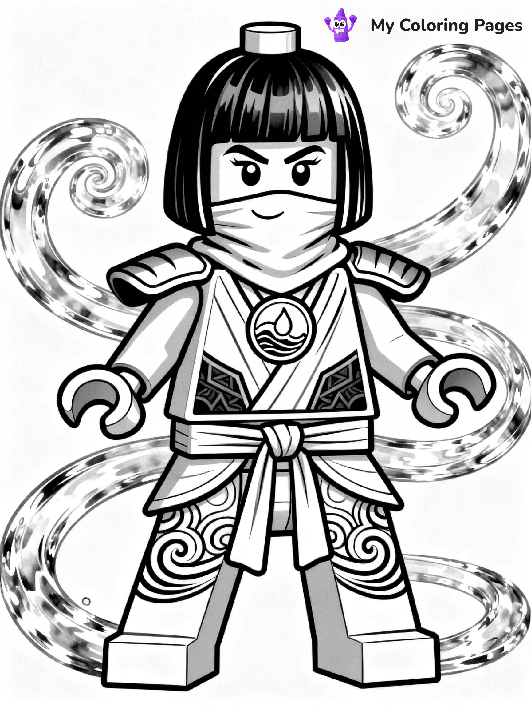 Kai Ninjago Coloring Pages - 9
