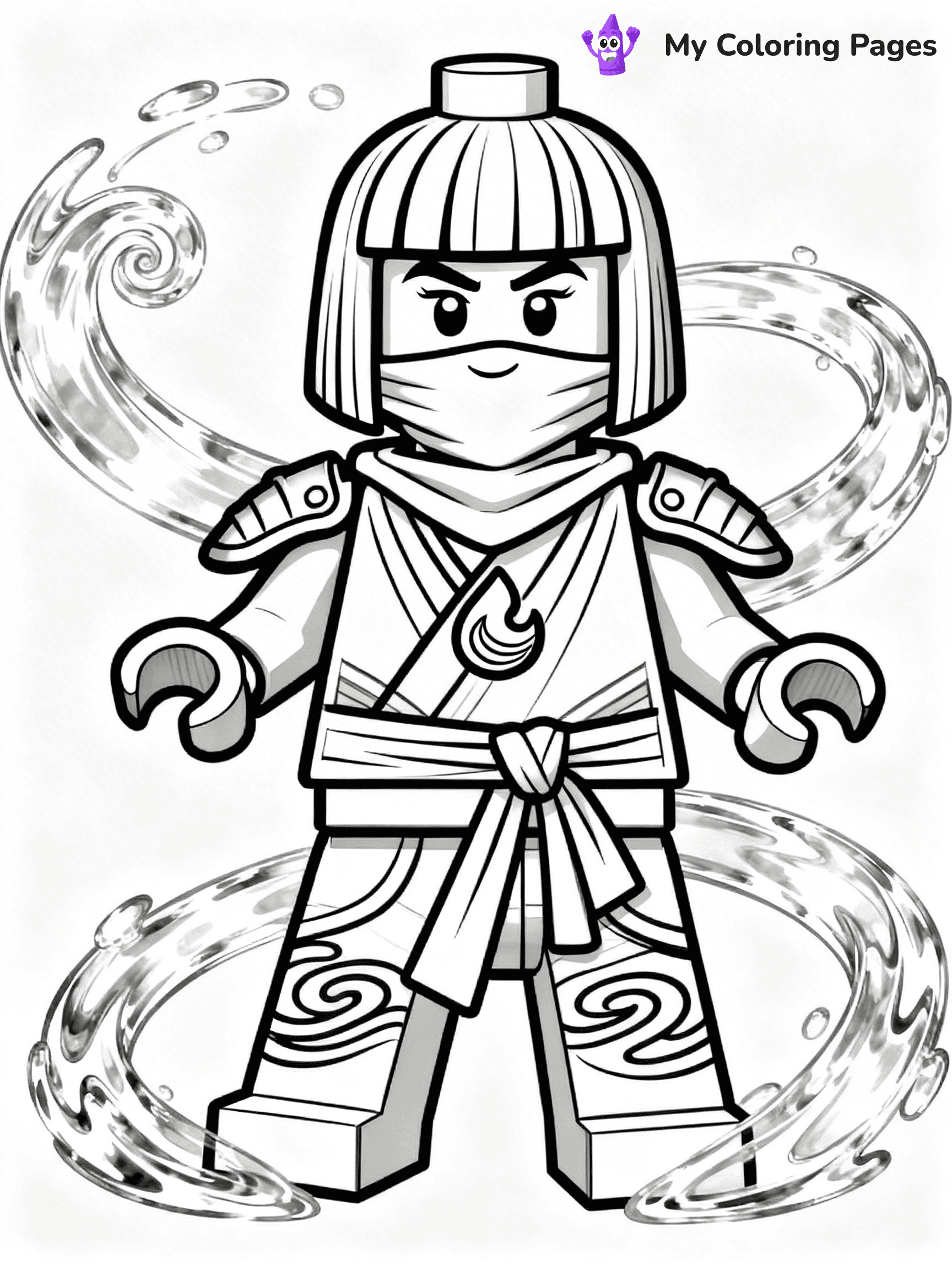 Kai Ninjago Coloring Pages - 8