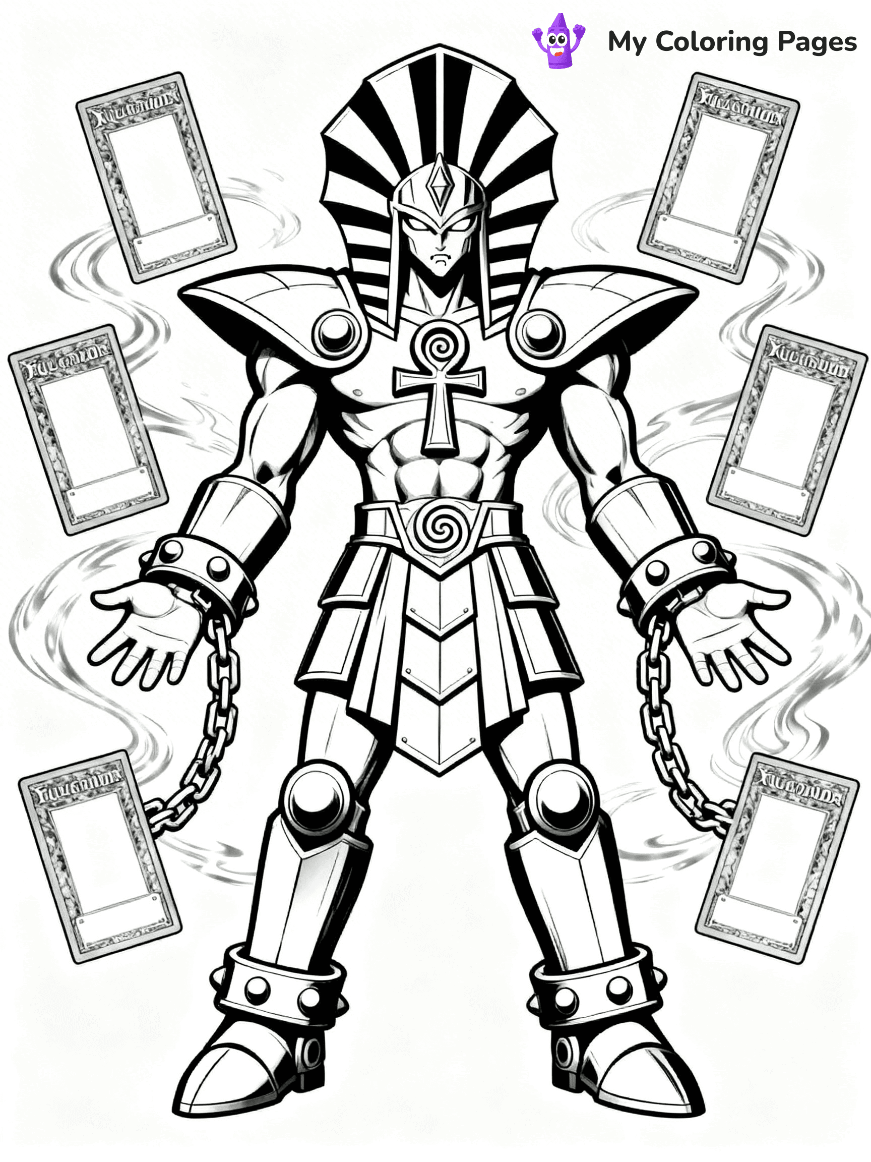 Yugioh Coloring Pages - 24