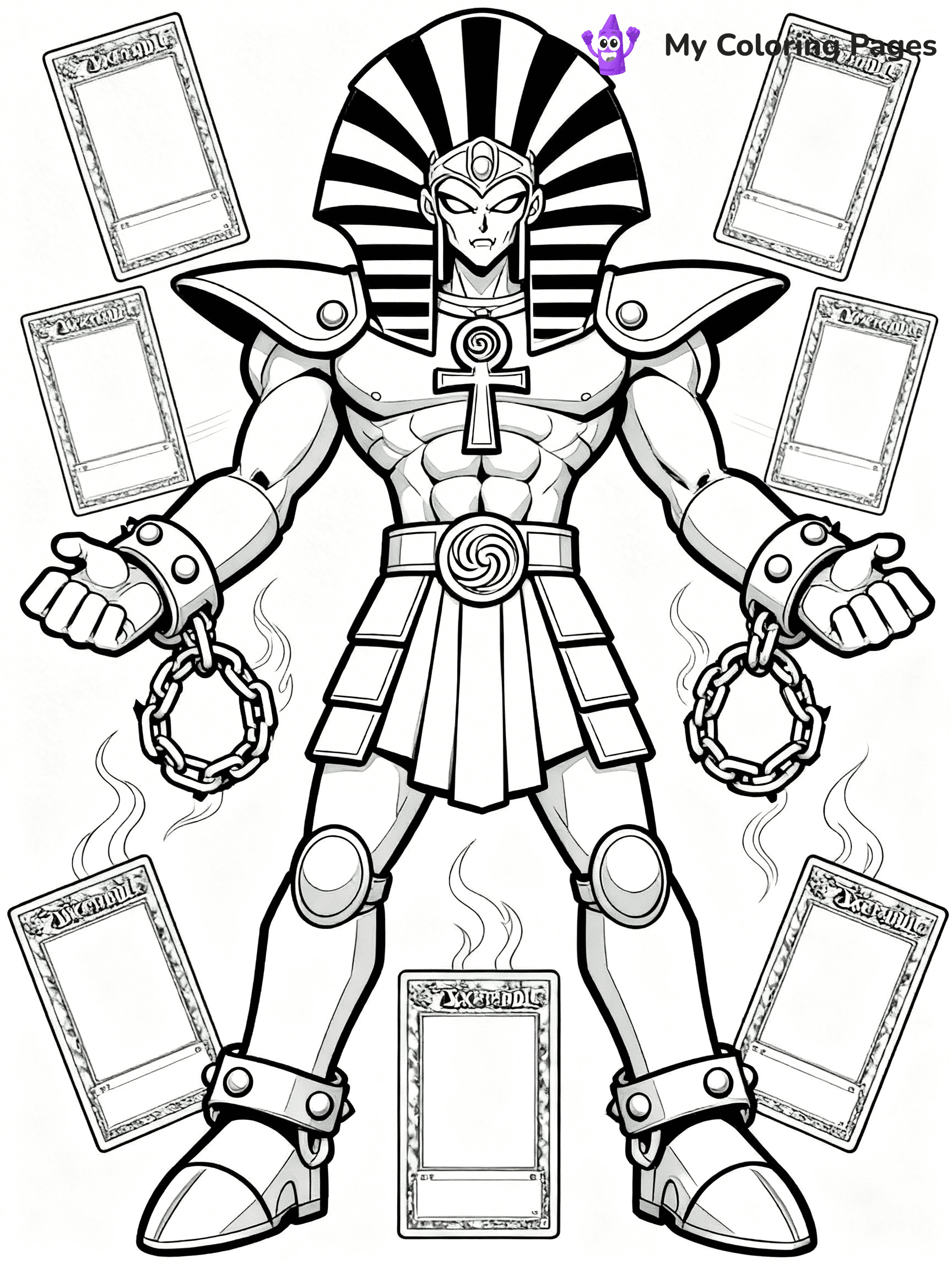 Yugioh Coloring Pages - 23