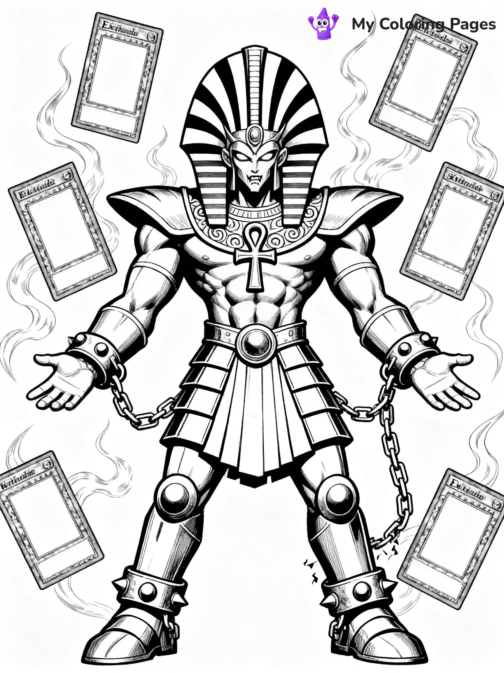 Yugioh Coloring Pages - 22