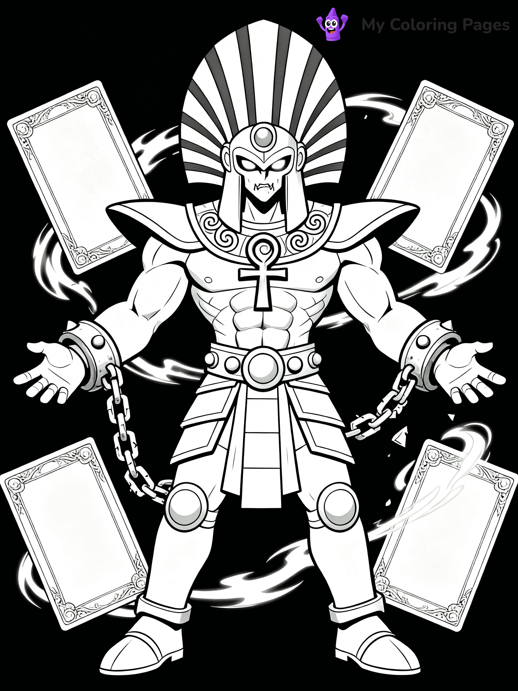 Yugioh Coloring Pages - 21